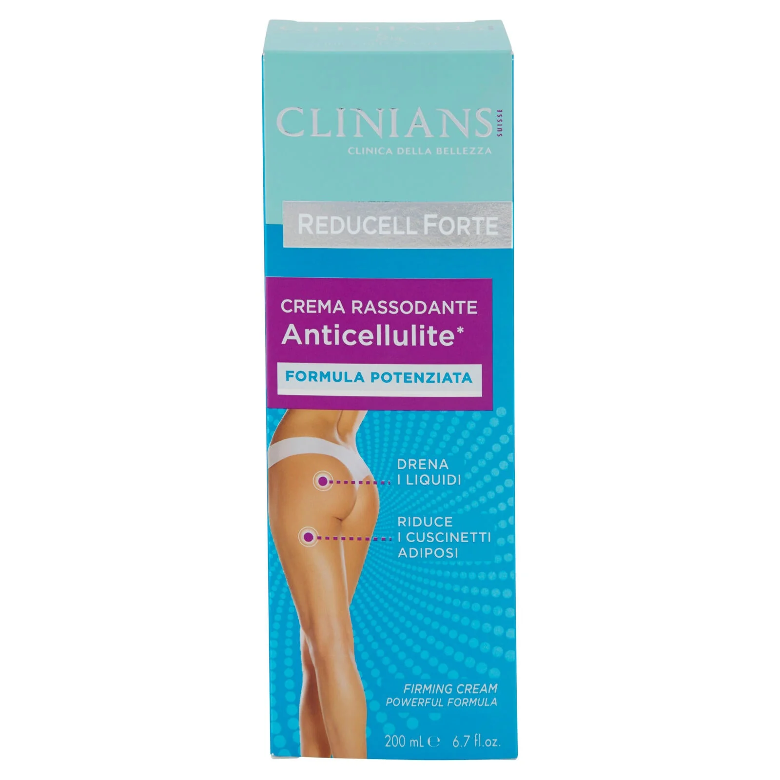 Clinians Reducell Forte Crema Rassodante Anticellulite* 200 mL - Image 2