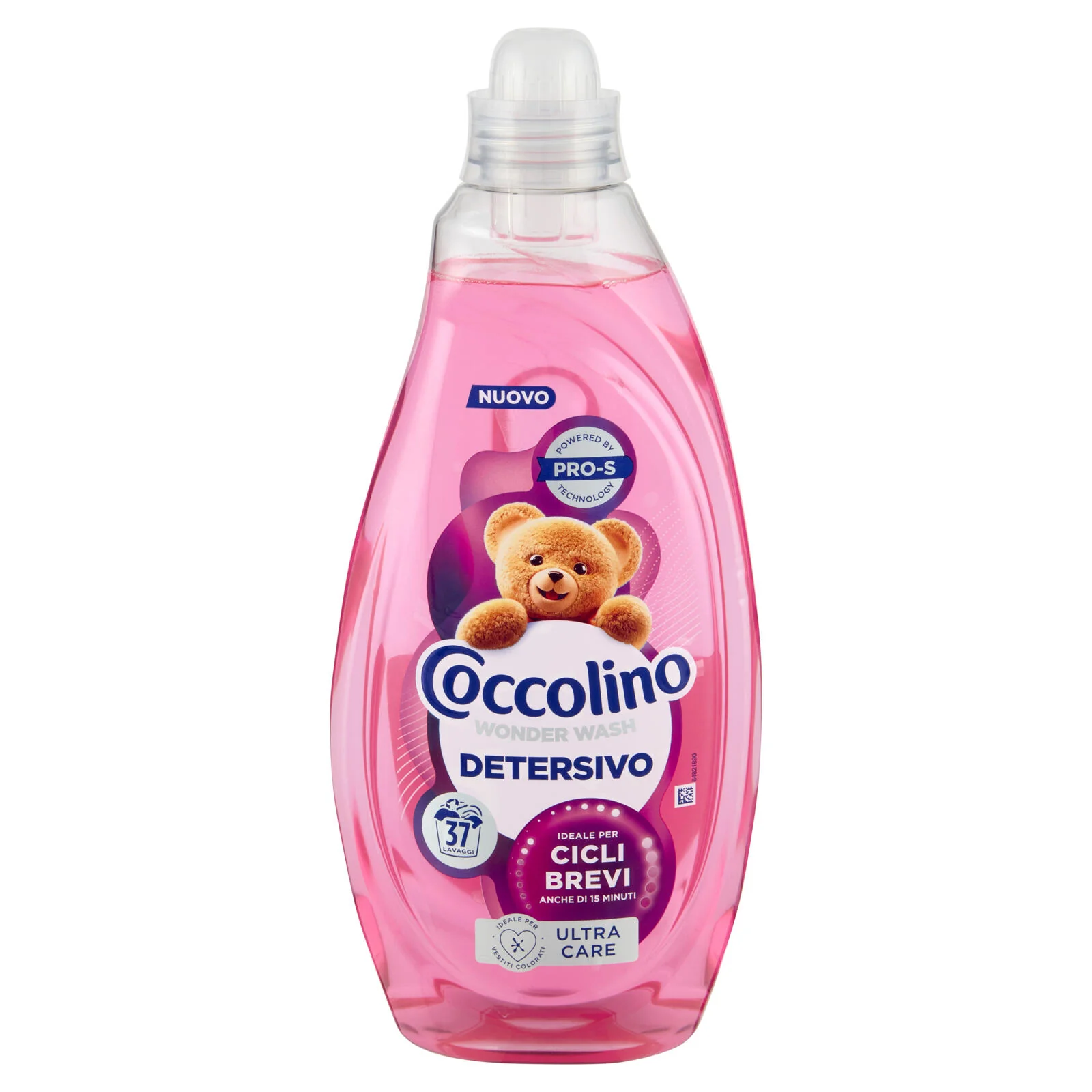 Coccolino Wonder Wash Detersivo Ultra Care 37 Lavaggi 1480 ml - Image 2