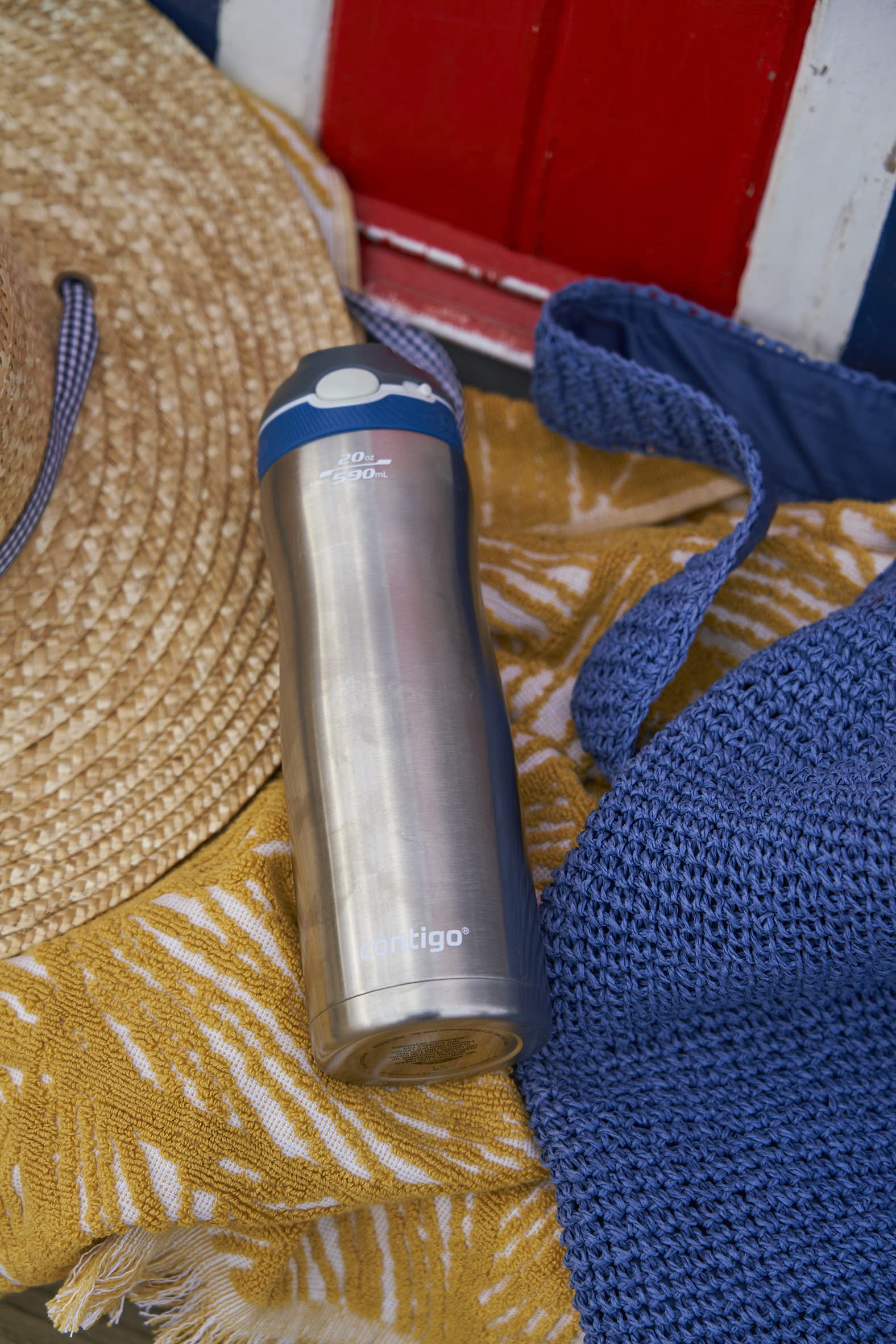 Contigo Ashland Chill, Bottiglia Unisex Adulto, Monaco, 590 ml - Image 7