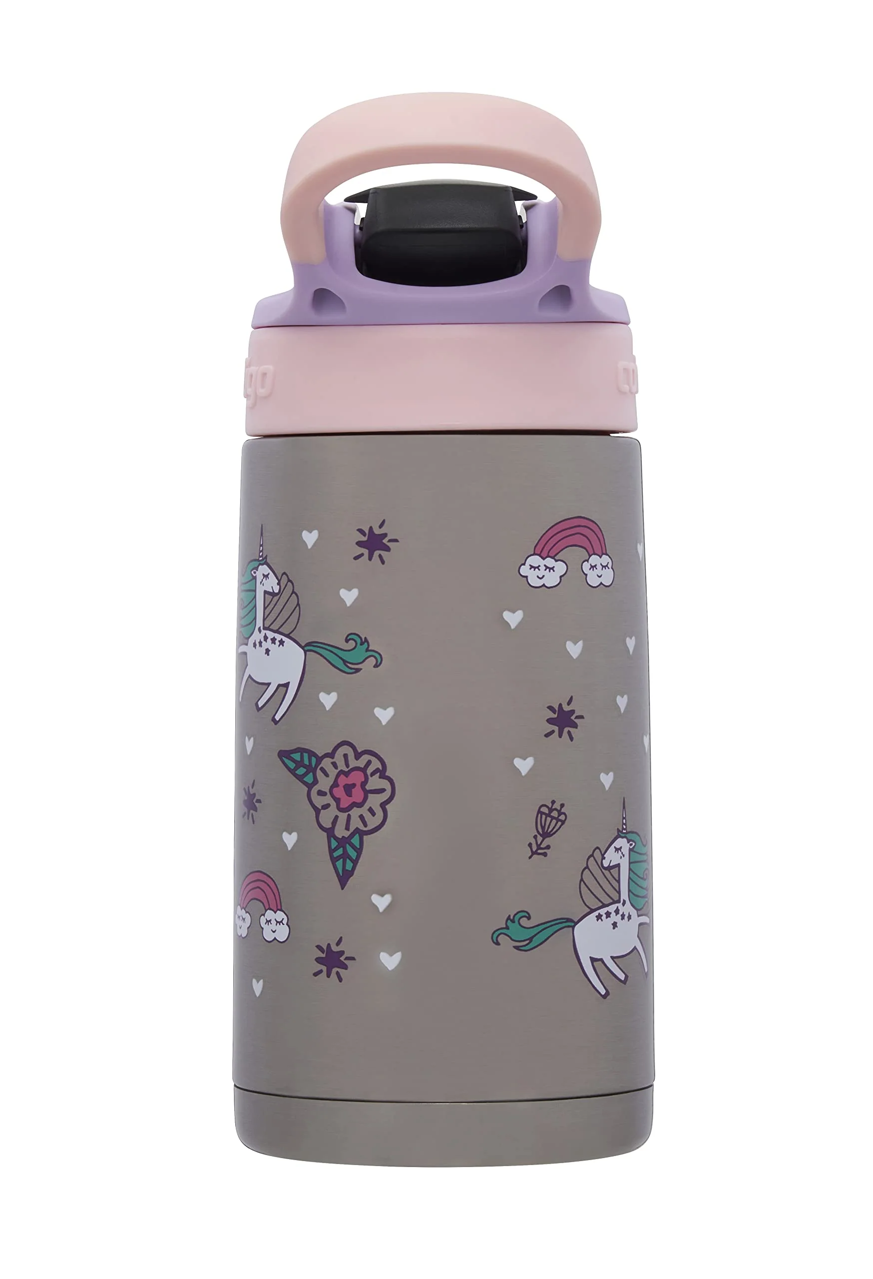 Contigo Borraccia per Bambini Facile da Pulire con Cannuccia, Borraccia in Acciaio Inossidabile Senza BPA, 100% a Prova di perdite, Facile da Pulire, Ideale per l'asilo Nido - Image 9