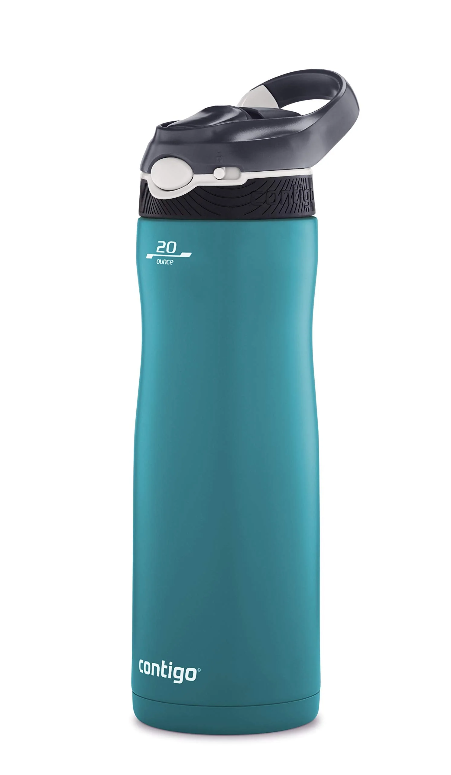 Contigo Bottiglia Acqua Ashland Chill Autoseal, 590ml, Borraccia Termica in Acciaio Inossidabile, con Cannuccia, priva di BPA, Bottiglia da Palestra a Tenuta Stagna - Image 9