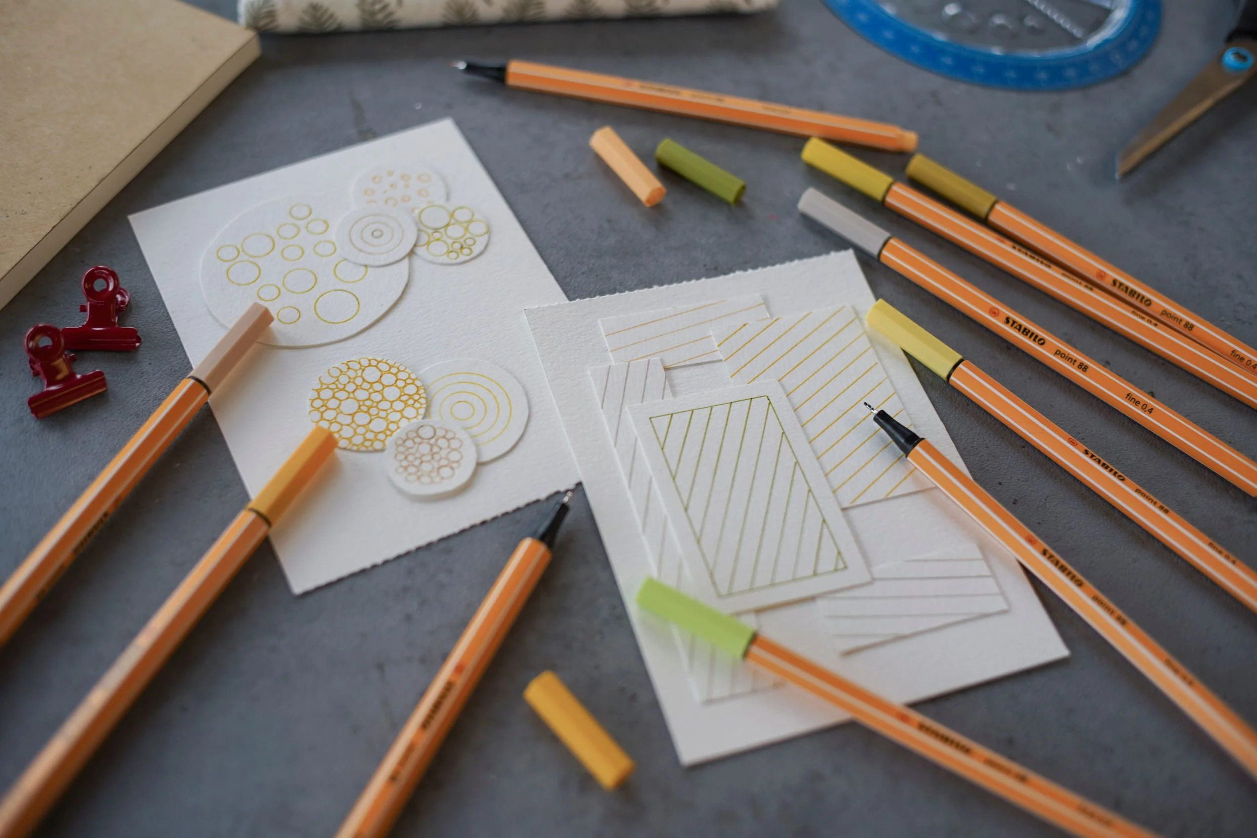 Creative Set STABILO ARTY - STABILO point 88 & Pen 68 - Astuccio da 24 - in colori Pastello assortiti - 11 fineliner point 88, 13 pennarelli Pen 68 - Image 4