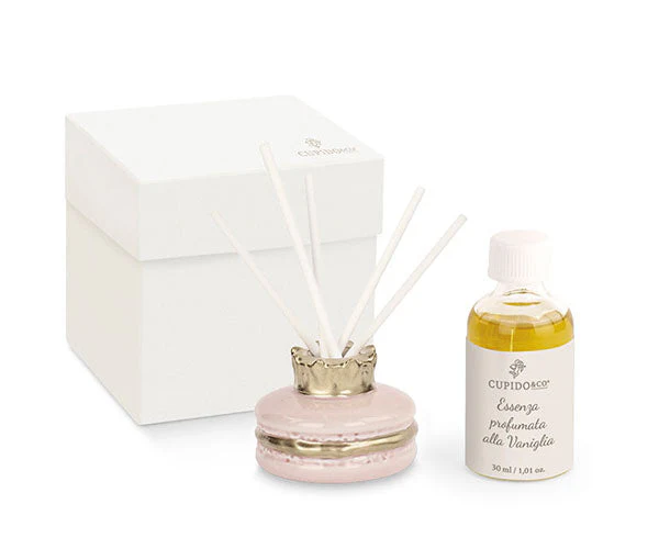 Cupido  Diffusore Macaron Rosa/Oro