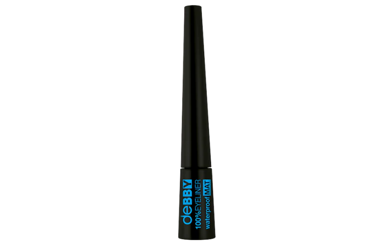 Debby Eyeliner 100 Black Mat Waterproof