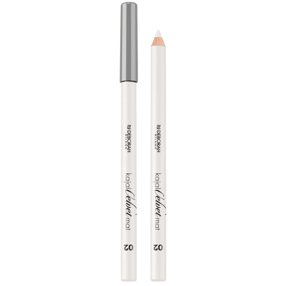Deborah - Matita Occhi Kajal Velvet Mat Bianco - 02