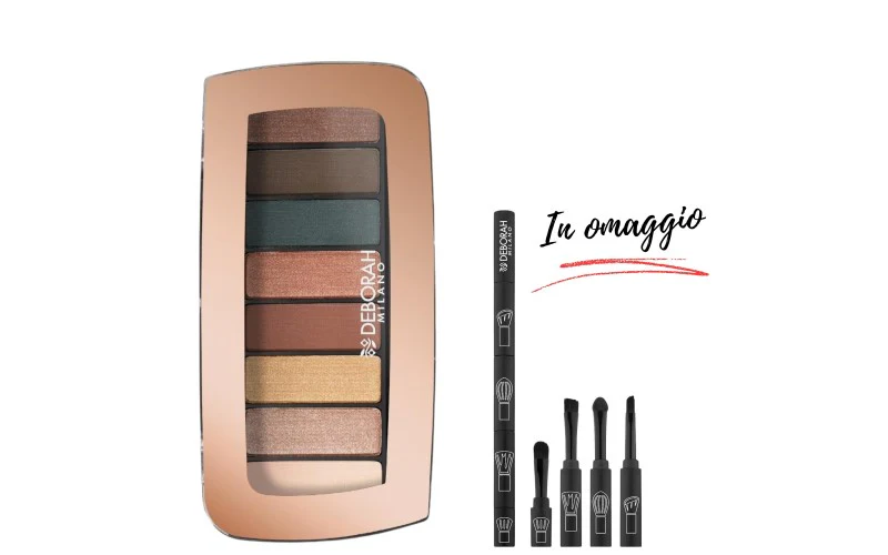 Deborah Palette Color Moods N.03 Sunset +Pennello