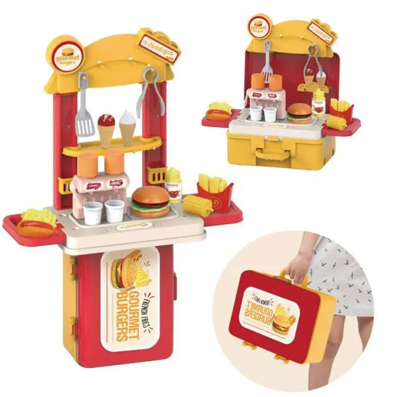 Dec  Valigetta Hamburger Set 15Pz  3In1 H1