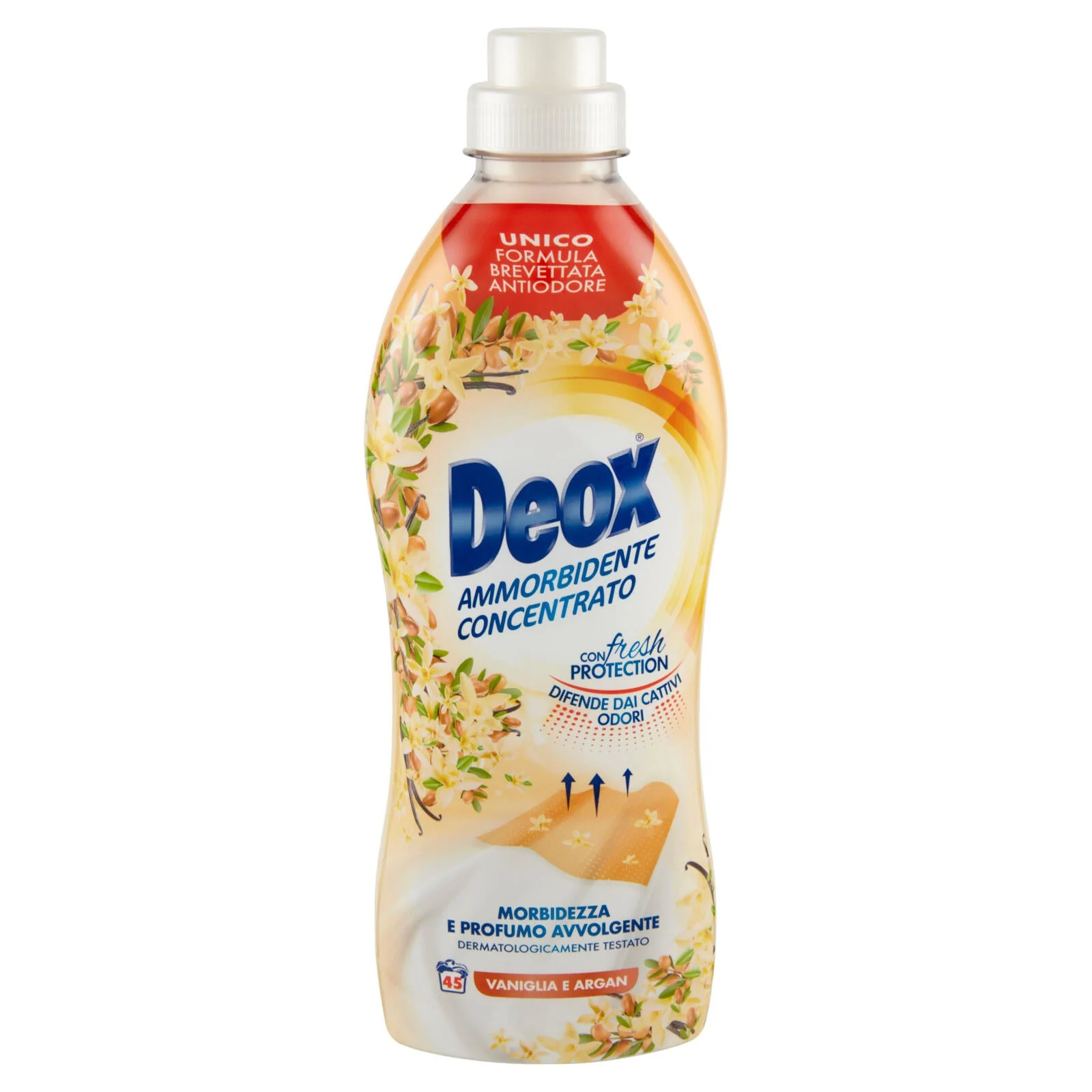 Deox, Ammorbidente Concentrato Lavatrice, Vaniglia e Argan, 45 Lavaggi, 900 ml - Image 2