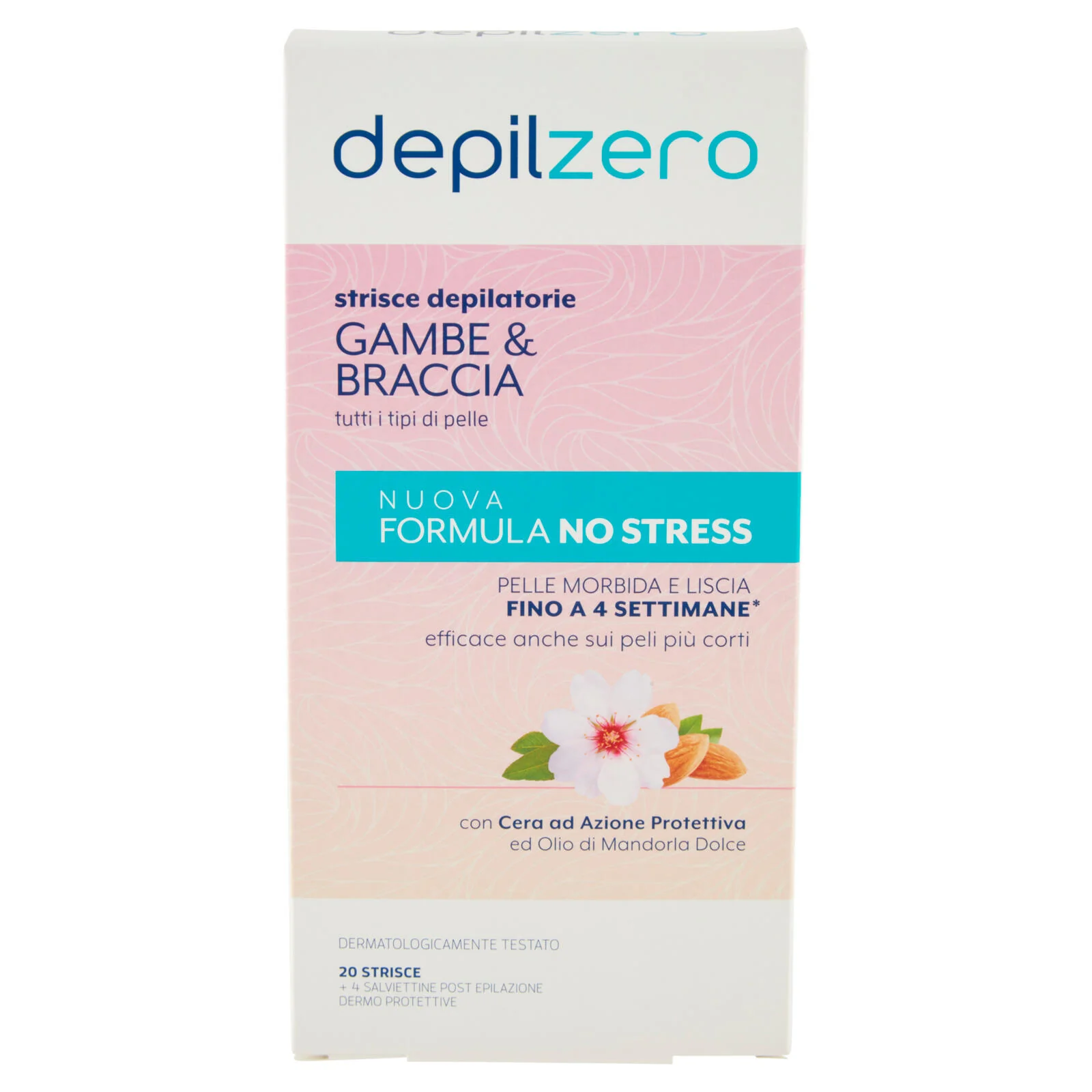 depilzero strisce depilatorie Gambe & Braccia 20 Strisce + 4 Salviettine - Image 2