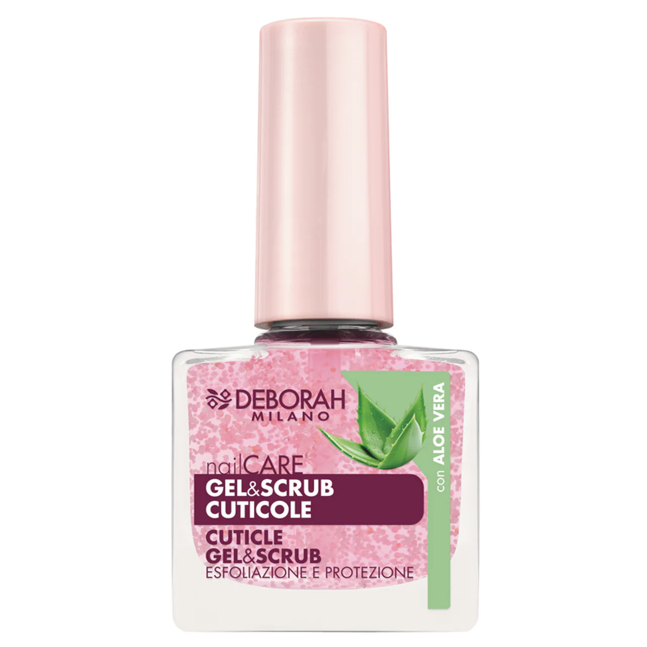 Deborah Milano - Smalto Gel & Scrub Cuticole con Aloe Vera