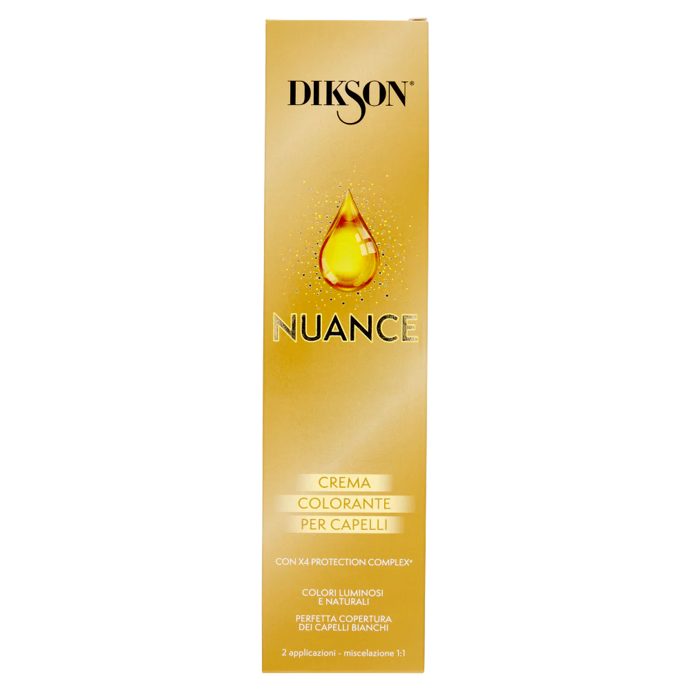 Dikson Nuance Crema Colorante per Capelli 7N/VIV - 7.03 Biondo Vivo 100 ml