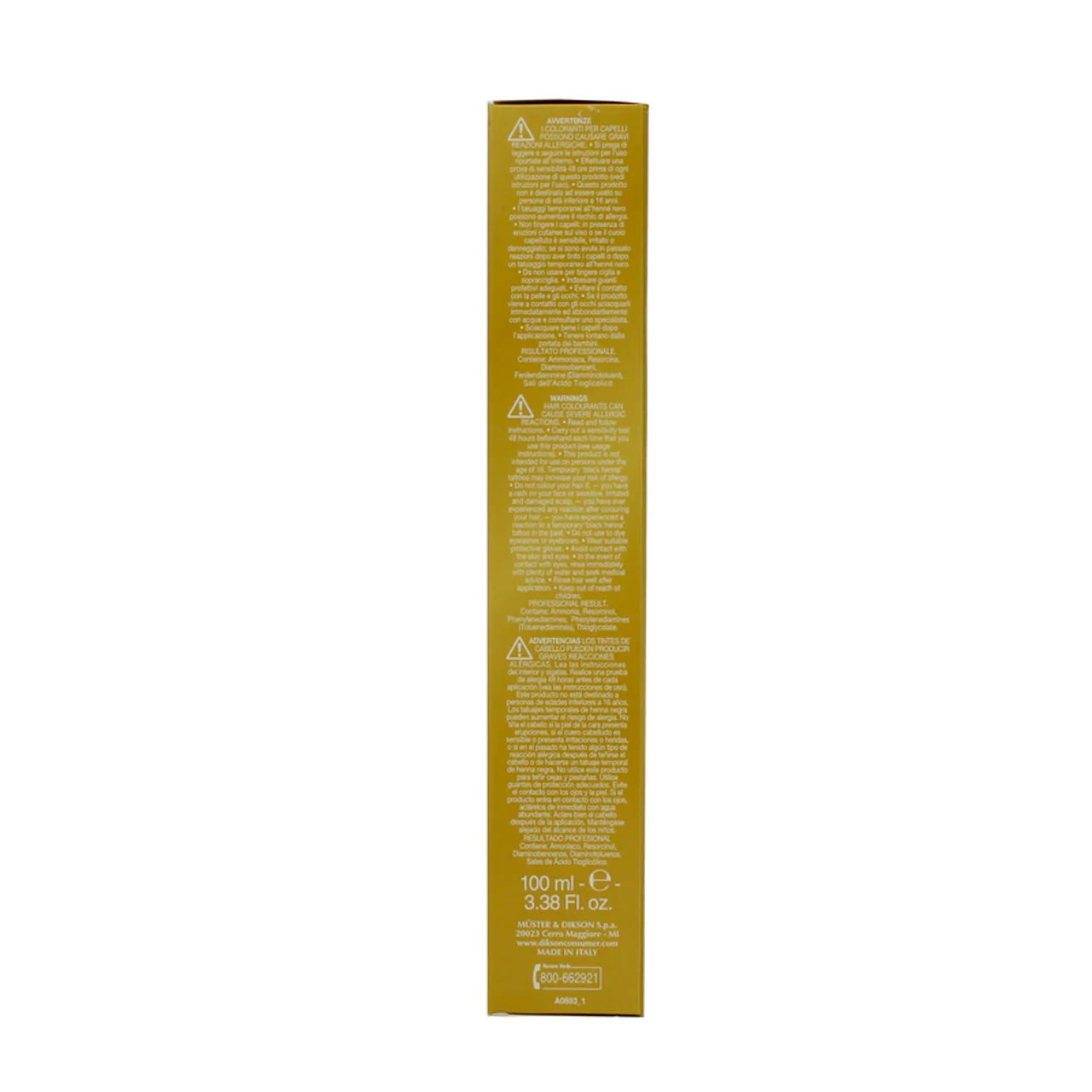 DIKSON PROFESSIONAL - Colorazione per capelli in crema cosmetica NUANCE 6CO/L CIOCCOLATO CHIARO - 100 ml - Image 2