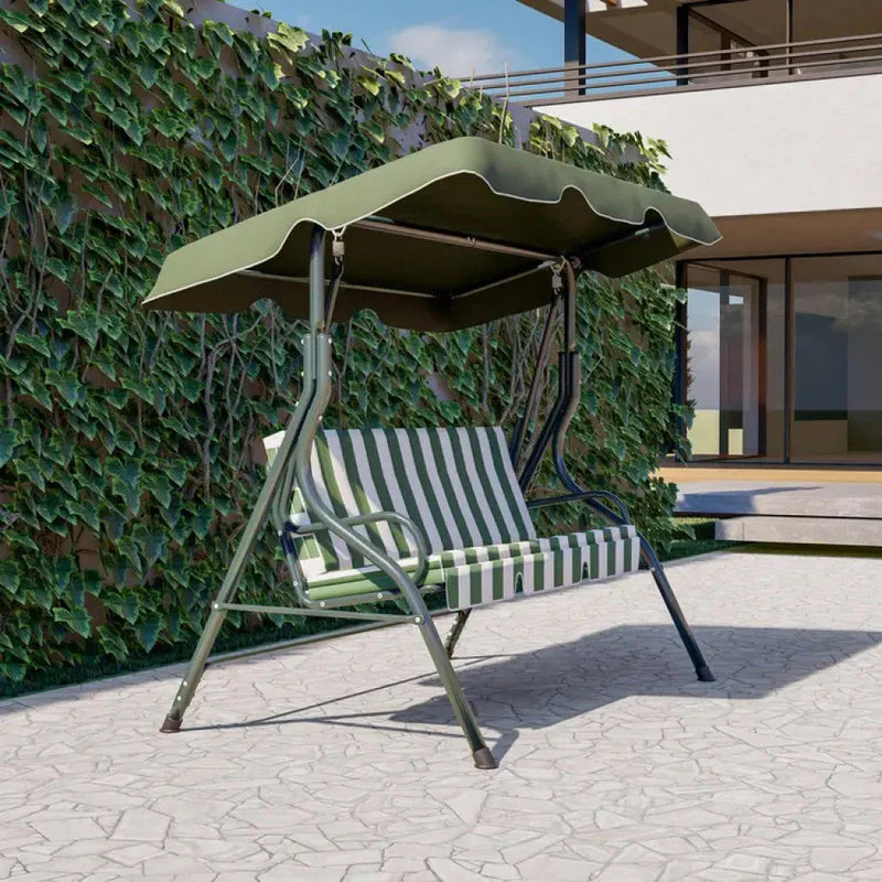 Dondolo Simply 170x110x153 cm 3 posti Verde ORDINABILE TELEFONICAMENTE