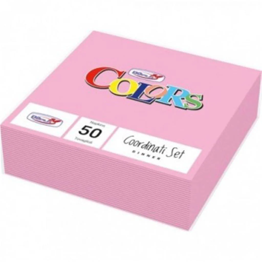 DOPLA TOVAGLIOLI OVATTA ROSA 2 VELI 33X3