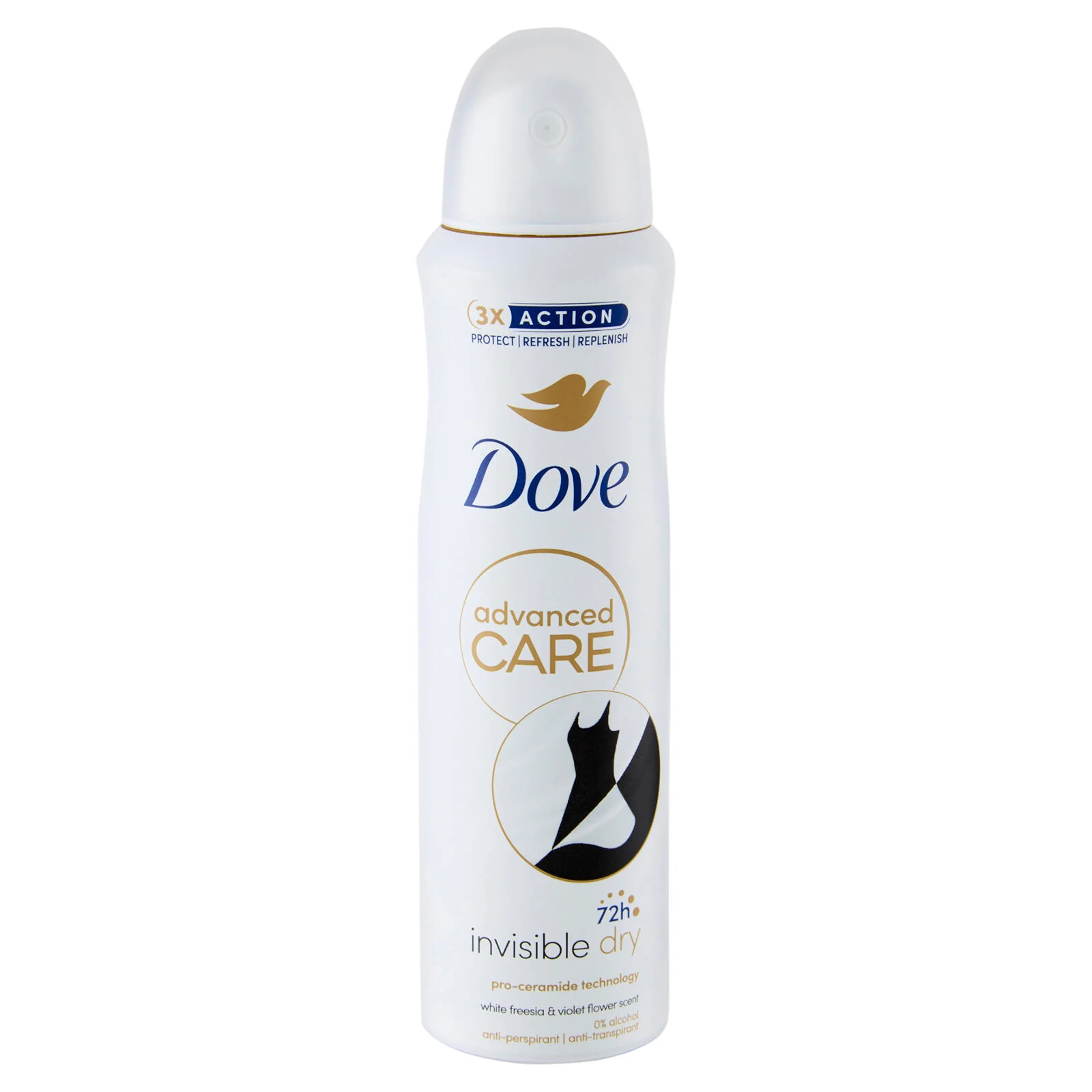 Dove advanced Care invisible dry white freesia & violet flower scent anti-perspirant 150 ml - Image 2