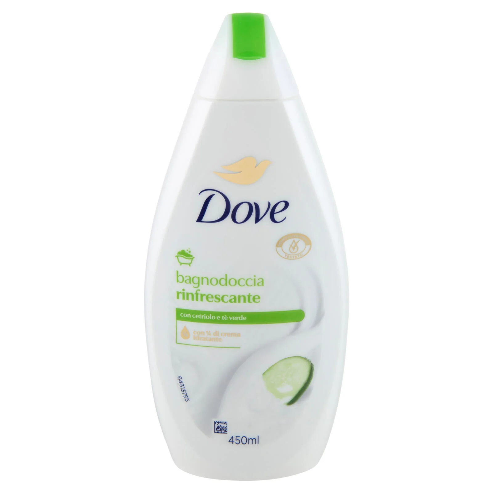 Dove bagnodoccia rinfrescante con cetriolo e tè verde 450 ml - Image 2