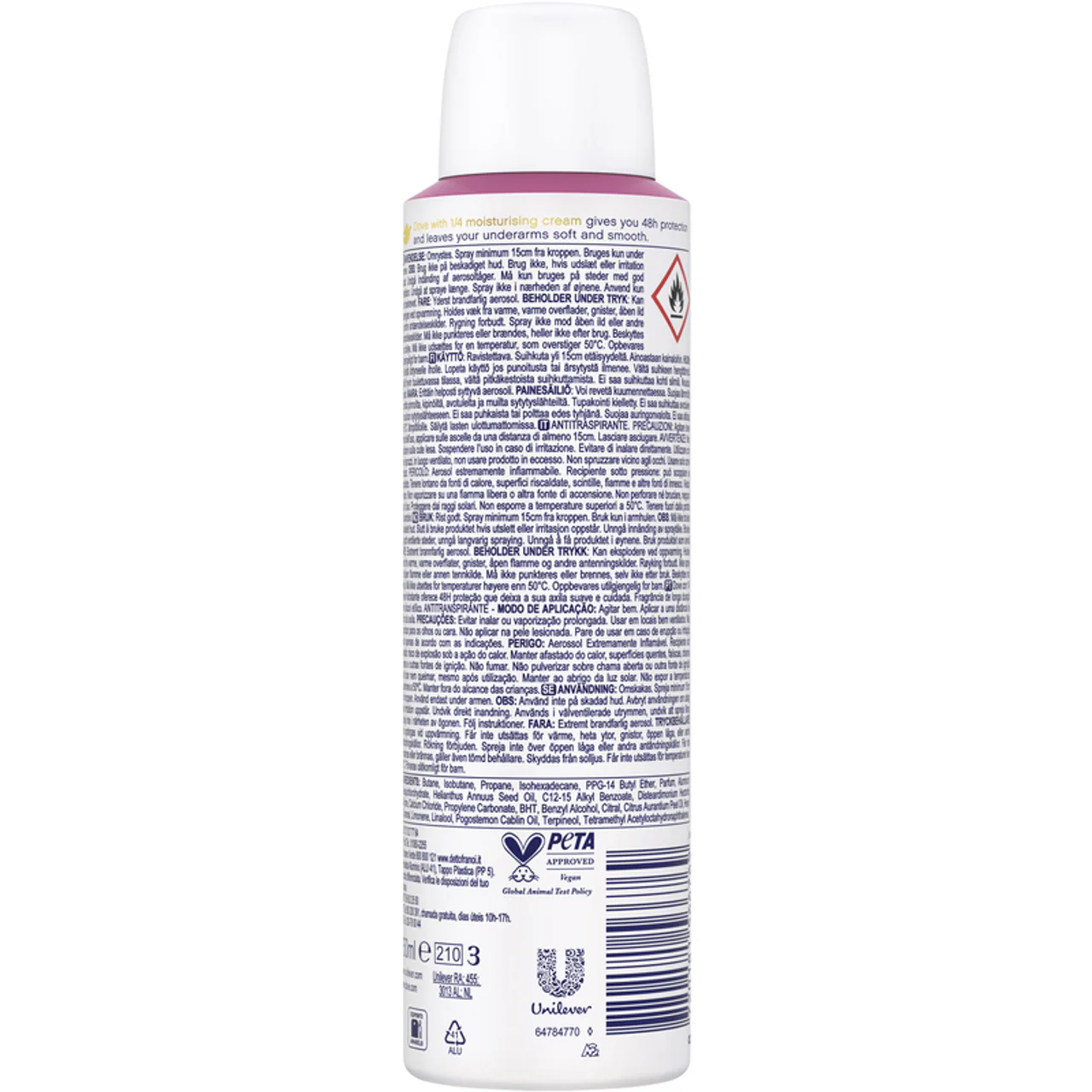 Dove - Deodorante Floral Fresh 48H Spray - 150ml - Image 2