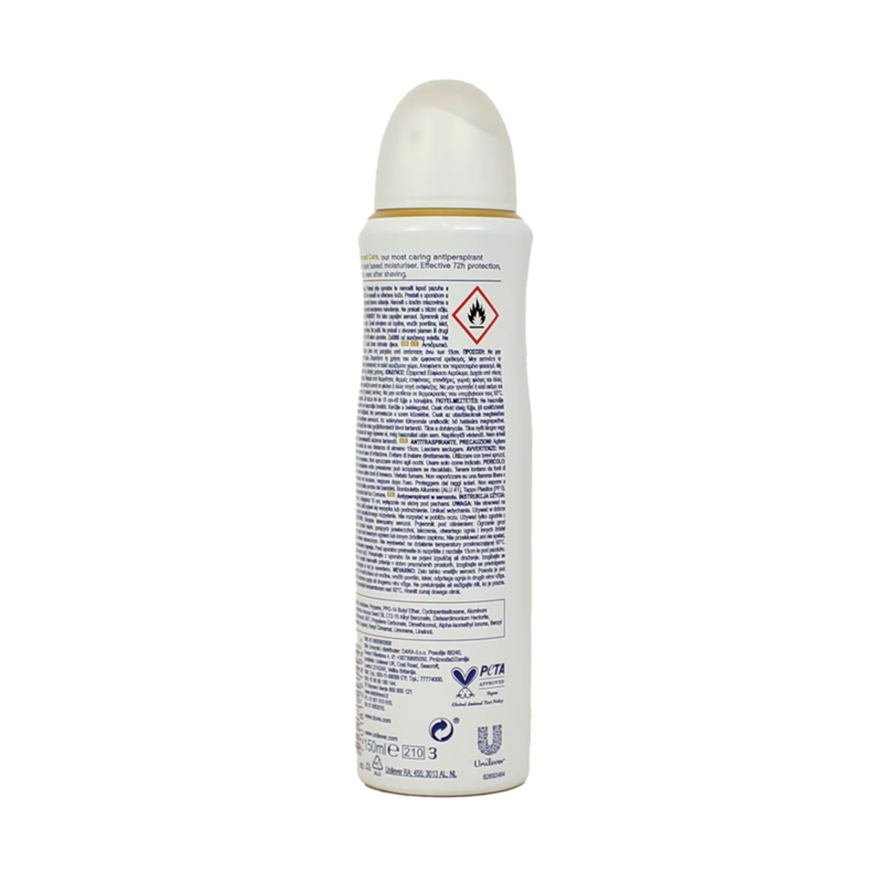 DOVE - Deodorante Spray al Cocco e Fiore di Gelsomino - 150 ml - Image 2