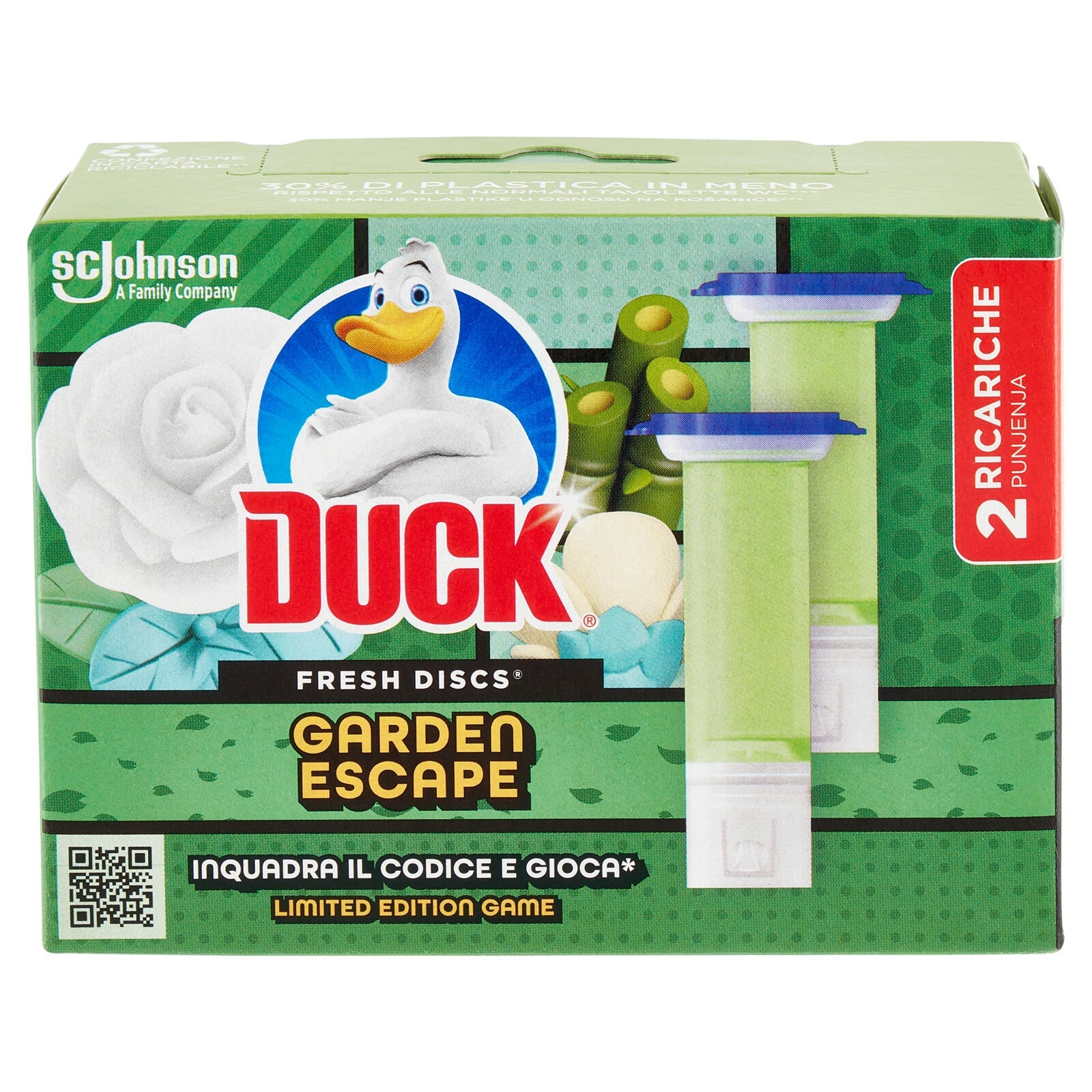 Duck Fresh Discs - Doppia Ricarica, Fragranza Mango 2 x 36ml - Image 2