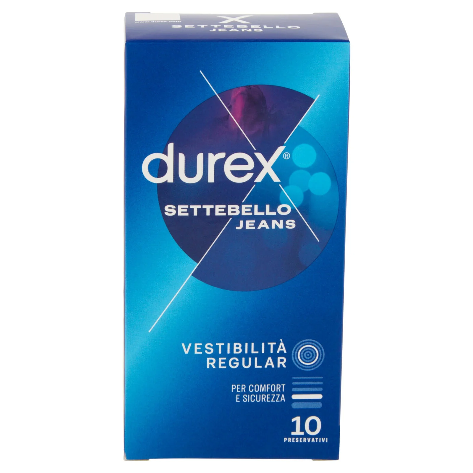 Durex Preservativi Settebello Jeans, 10 Profilattici - Image 2