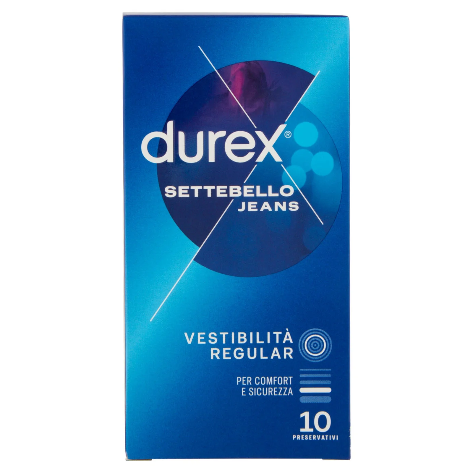Durex Preservativi Settebello Jeans, 10 Profilattici - Image 3