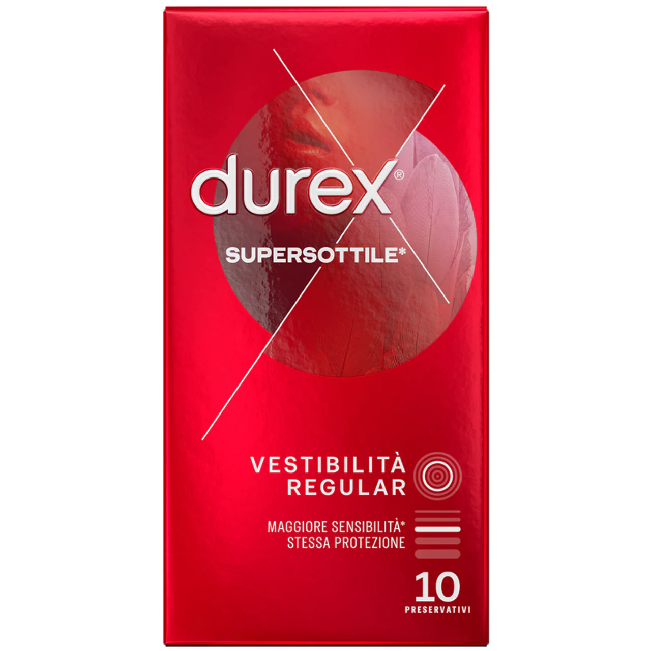 Durex - Supersottile Preservativi Vestibilità Regular - 10 Pezzi - Image 2