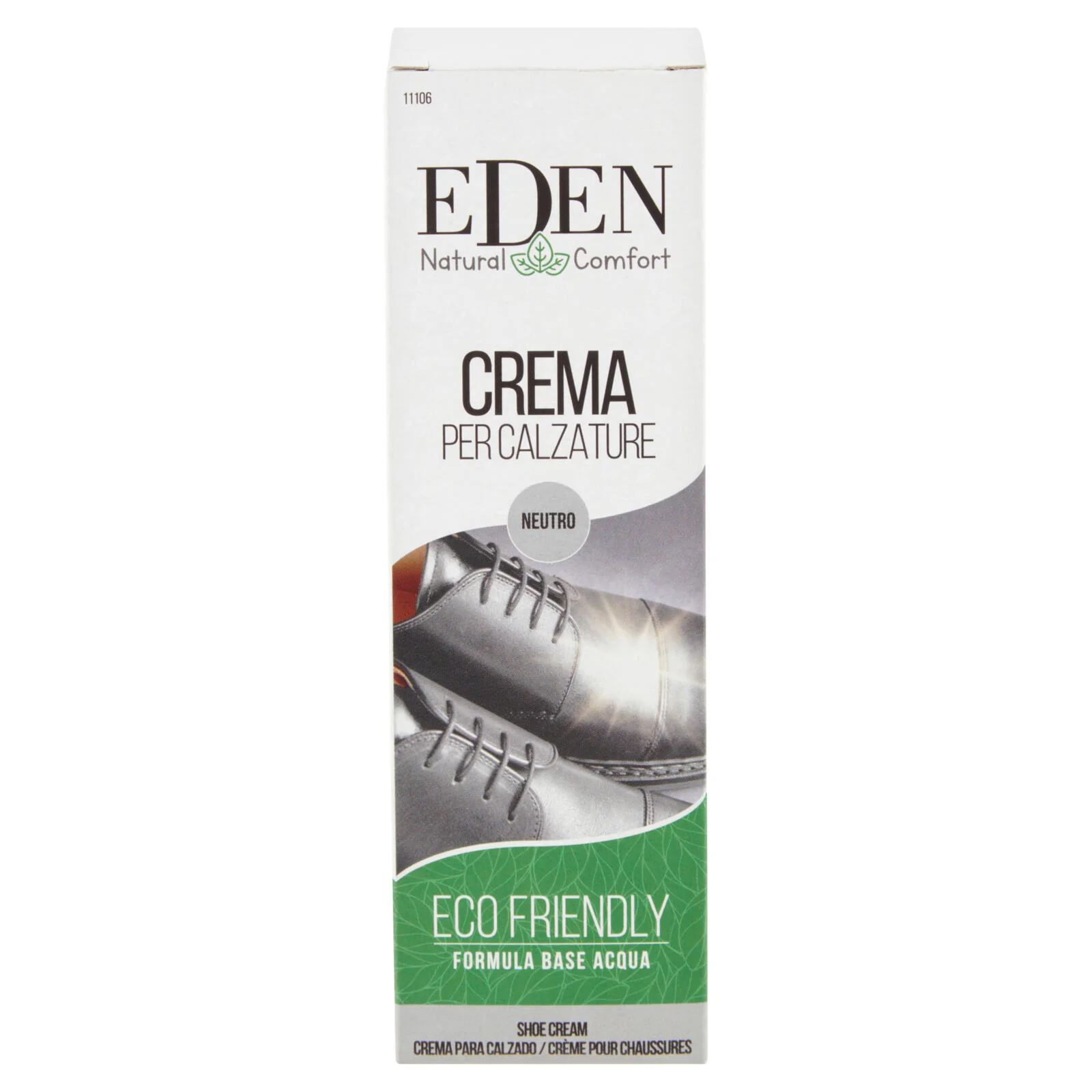 Eden Natural Comfort Crema per Calzature Neutro 50 ml - Image 2