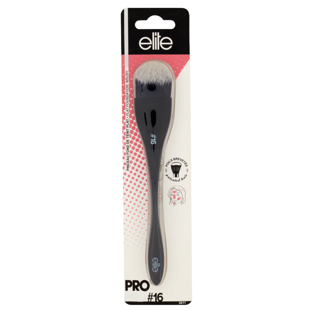 elite Pro HD#16 Pinceau Fond de Teint Plat