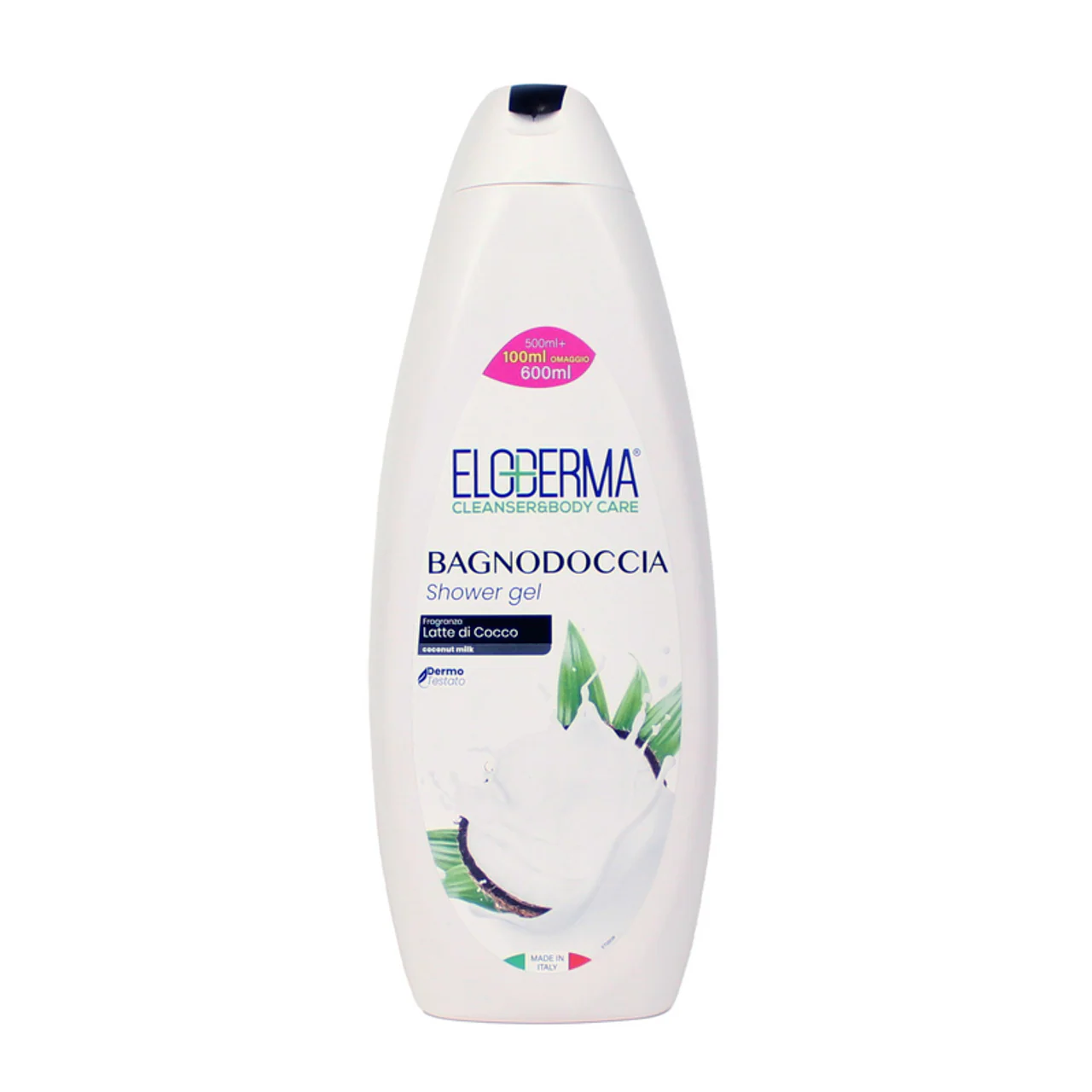 ELODERMA - Bagnodoccia al latte di cocco - 600 ml