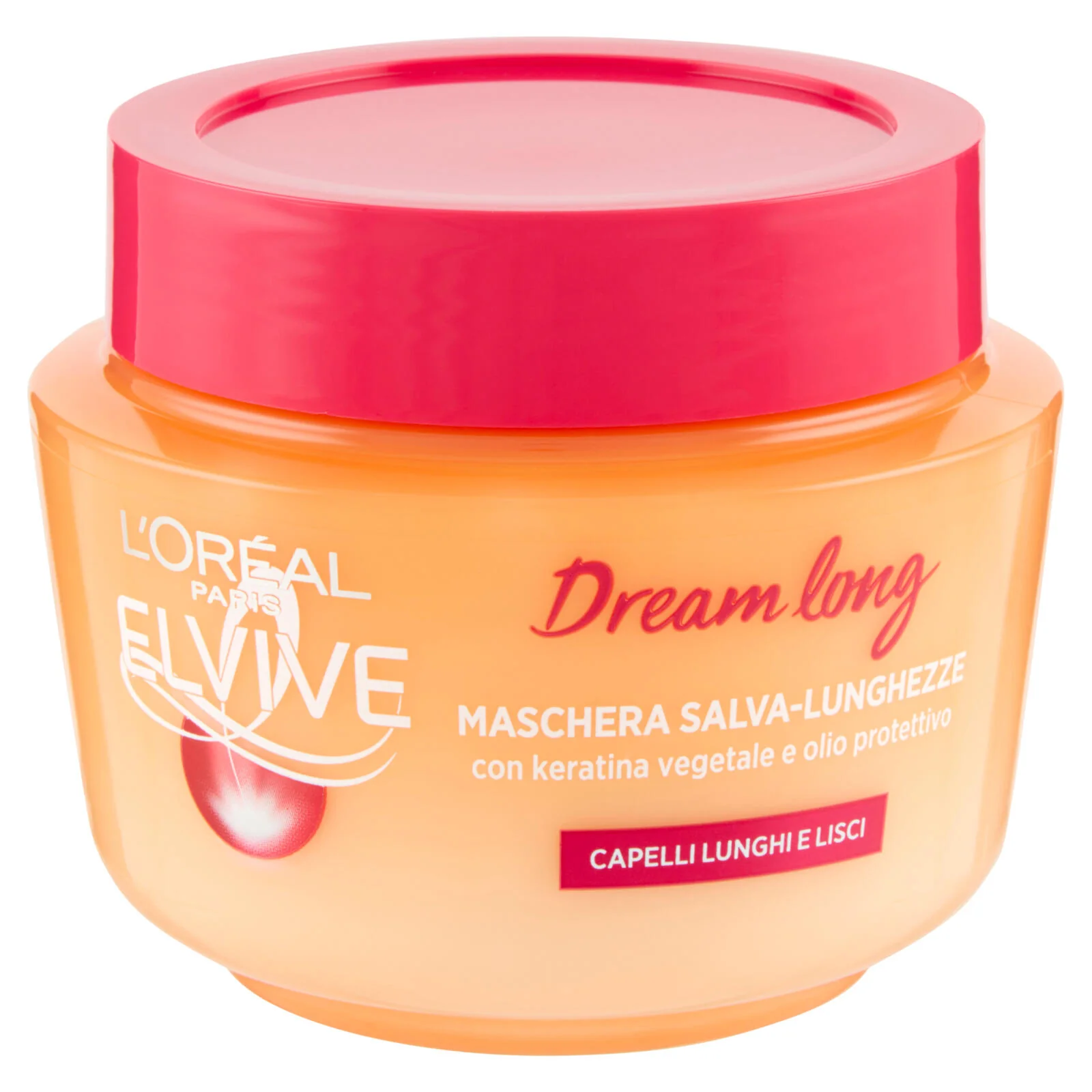 L'Oréal Paris Maschera Capelli Elvive Dream Long, per Capelli Lunghi e Danneggiati, 300 ml - Image 2