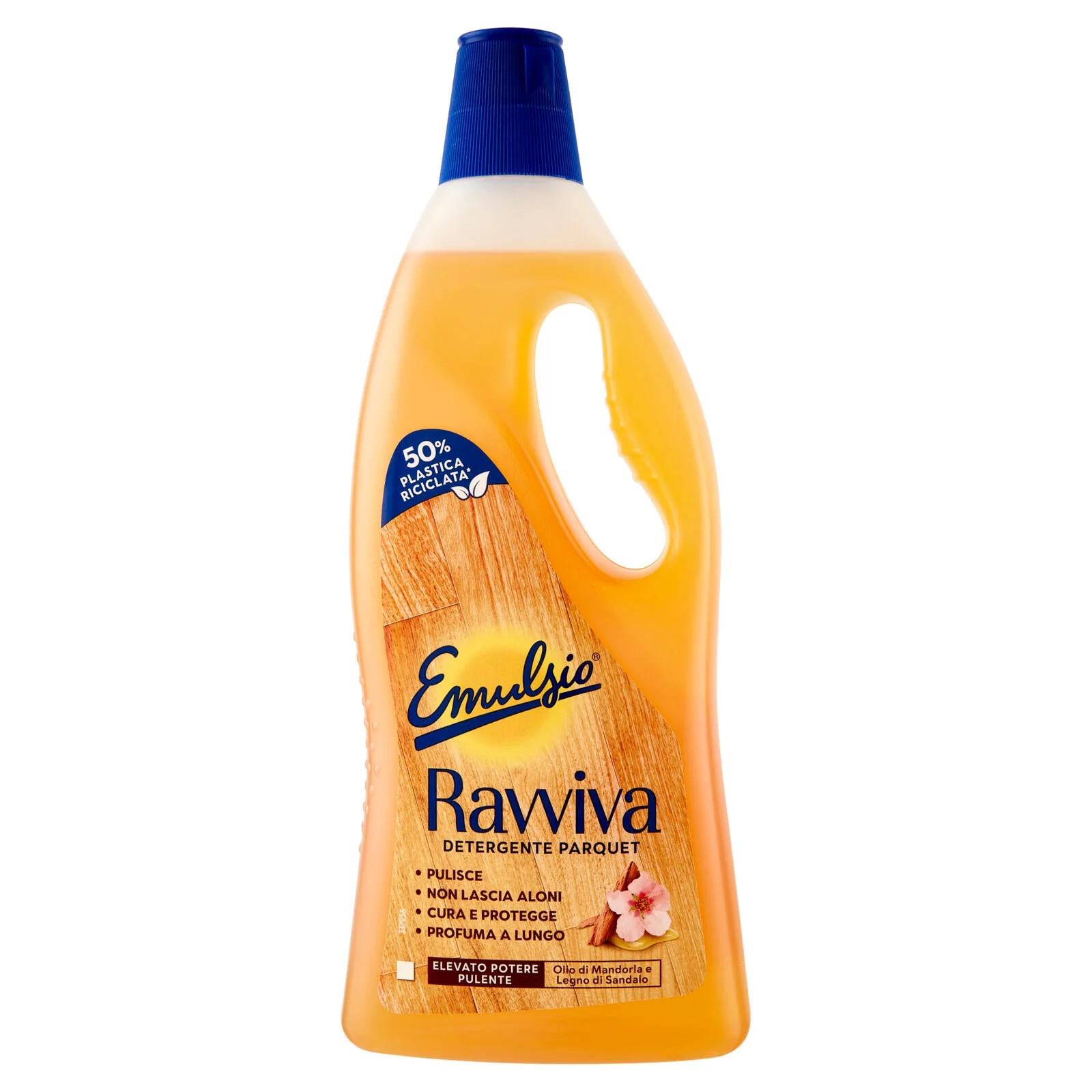 Emulsio Ravviva Detergente Parquet Olio di Mandorla e Legno di Sandalo 750 ml - Image 2