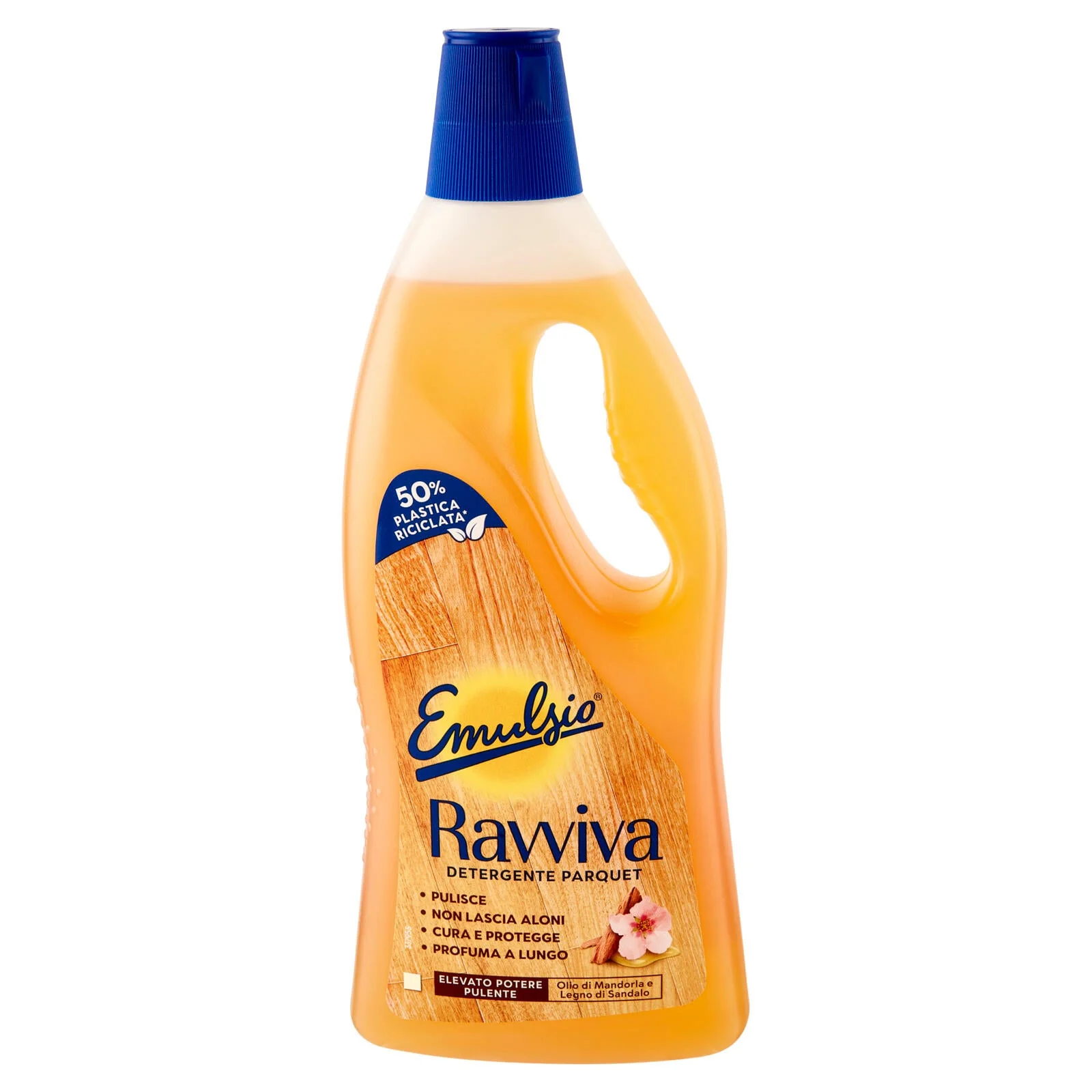 Emulsio Ravviva Detergente Parquet Olio di Mandorla e Legno di Sandalo 750 ml - Image 4
