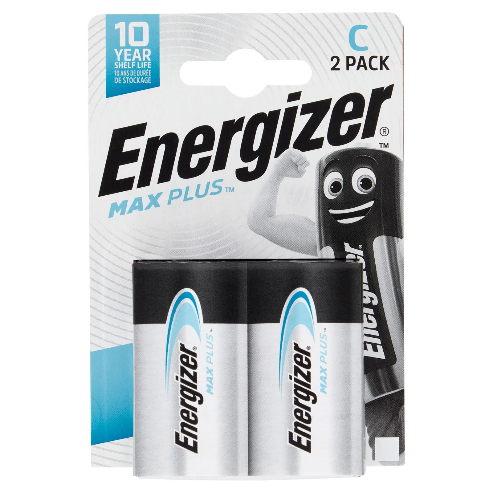 Energizer Max Plus Alkaline C 2 pz