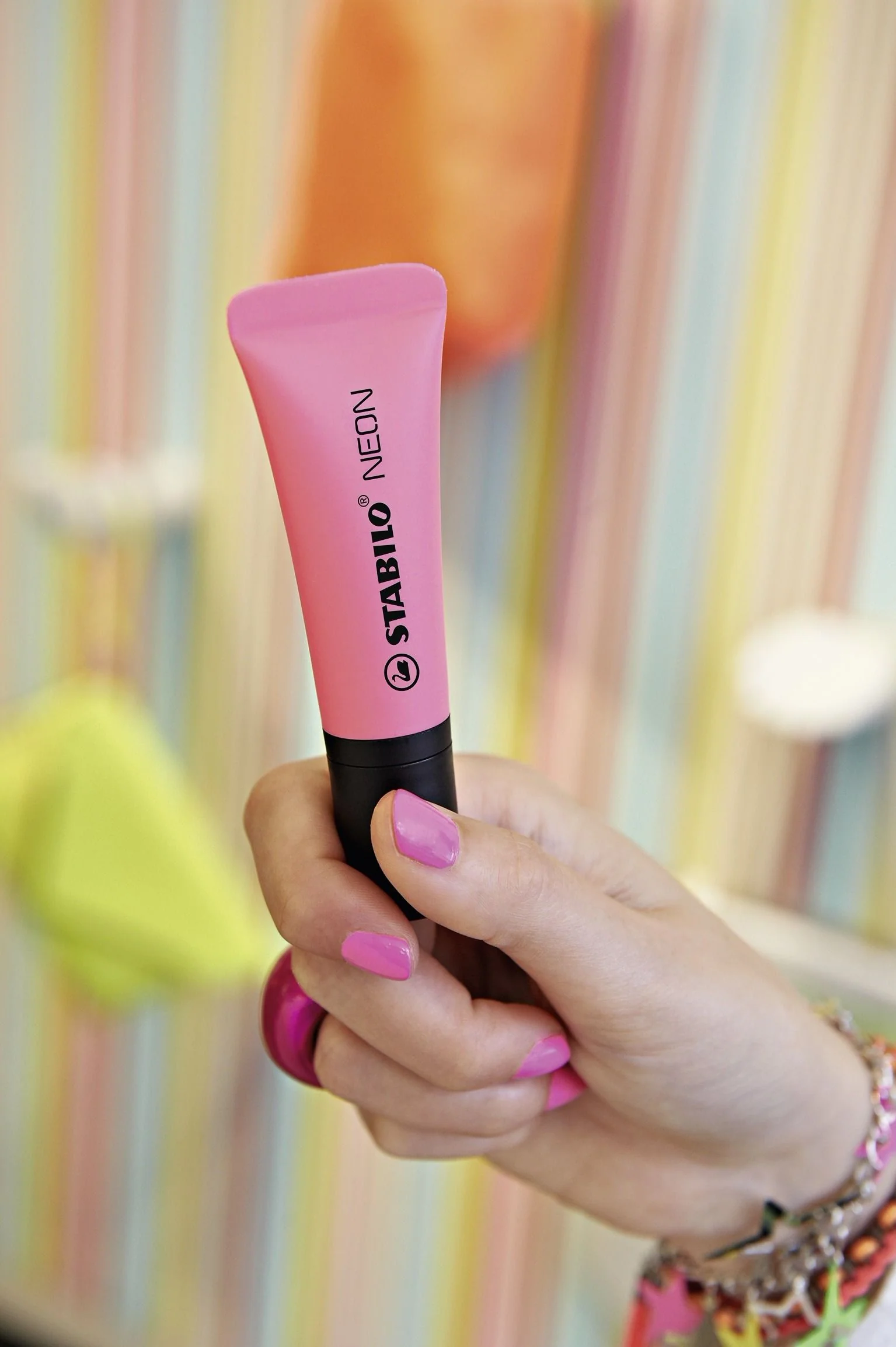 Evidenziatore - STABILO NEON - Rosa - Image 5