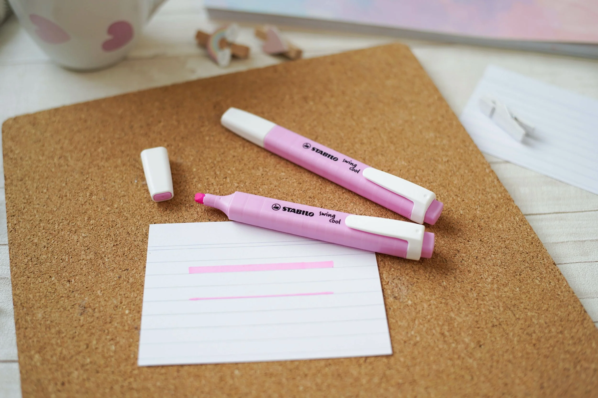 Evidenziatore - STABILO swing cool Pastel - Fucsia Freddo - Image 3