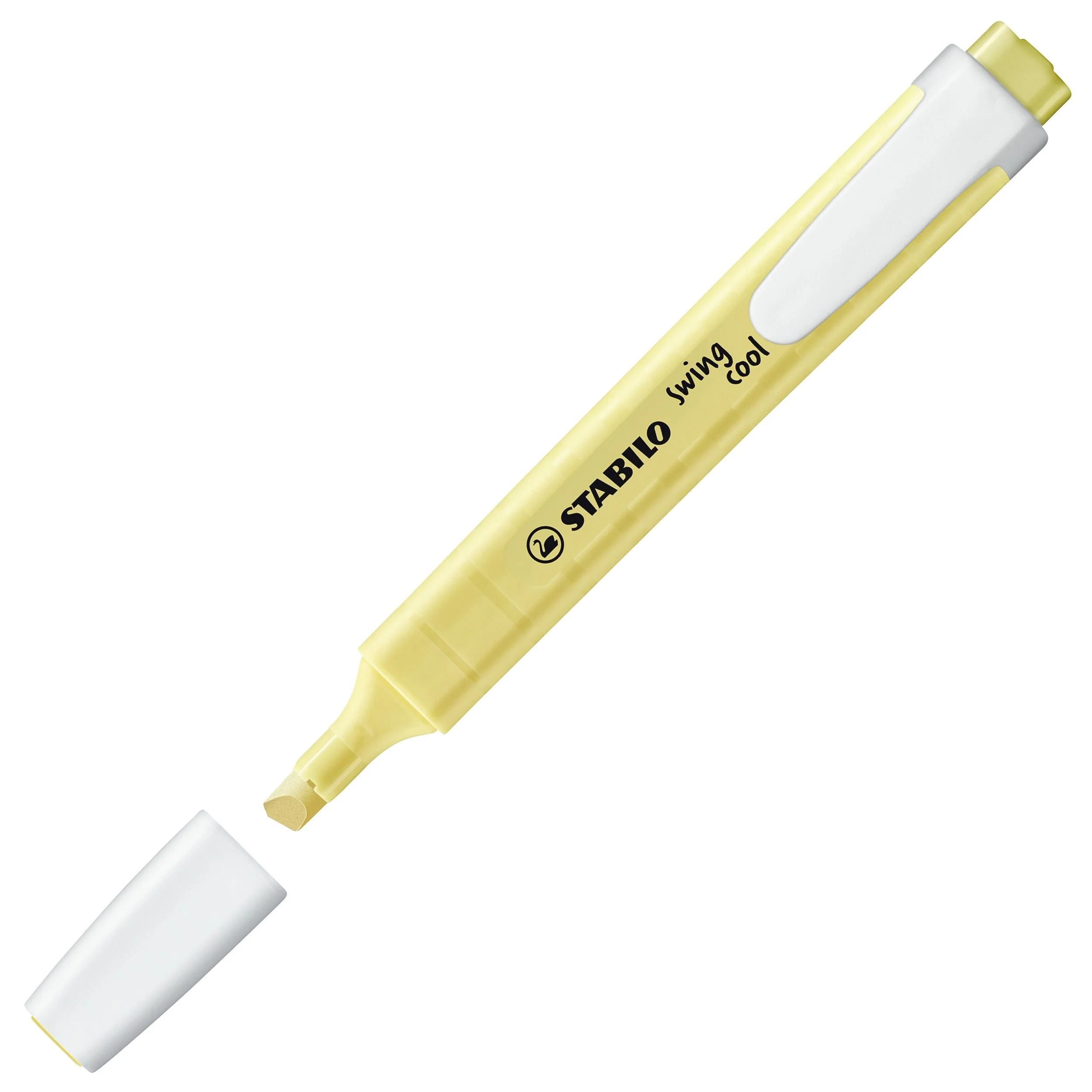 Evidenziatore - STABILO swing cool Pastel - Giallo Banana - Image 2