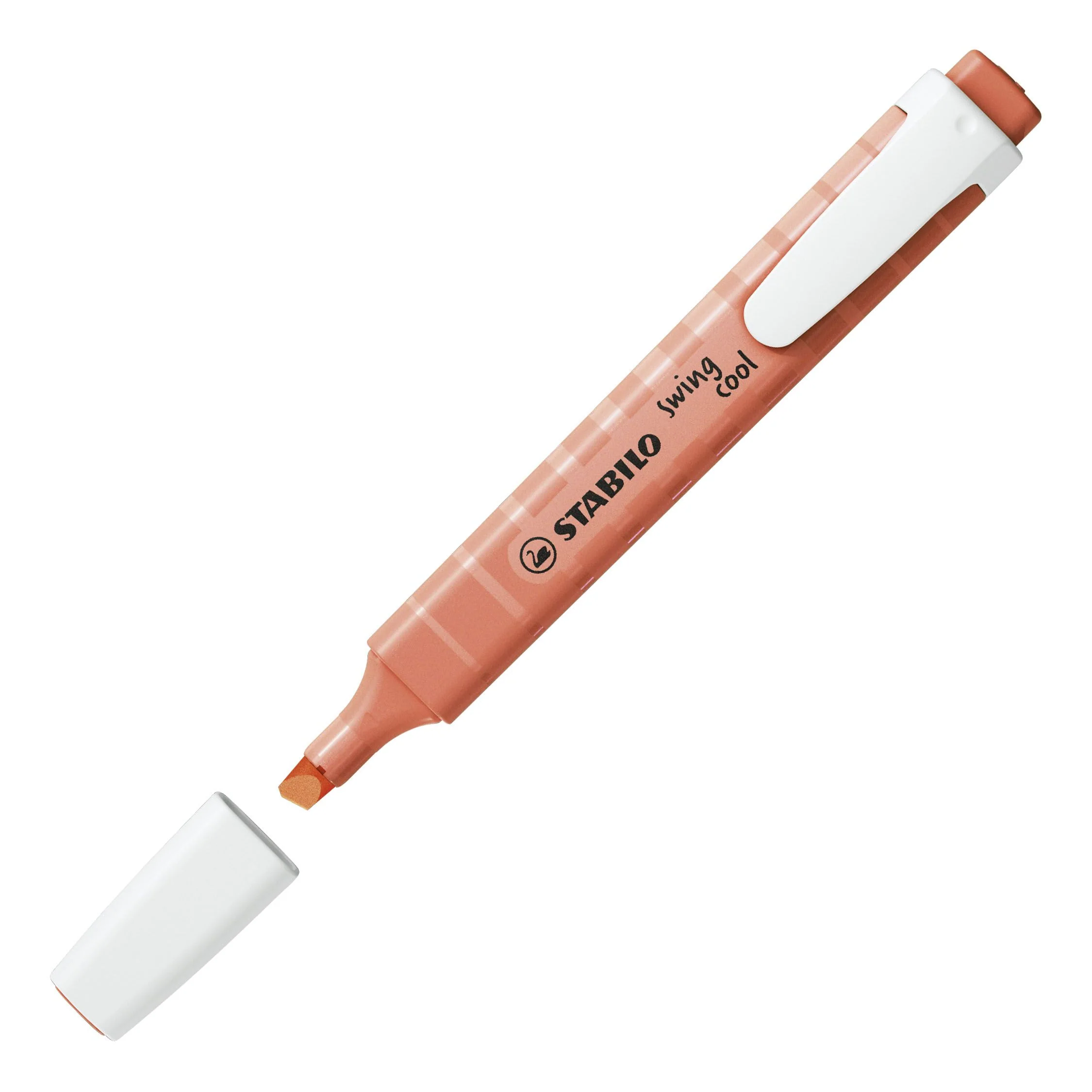 Evidenziatore - STABILO swing cool Pastel - Rosa Corallo - Image 2