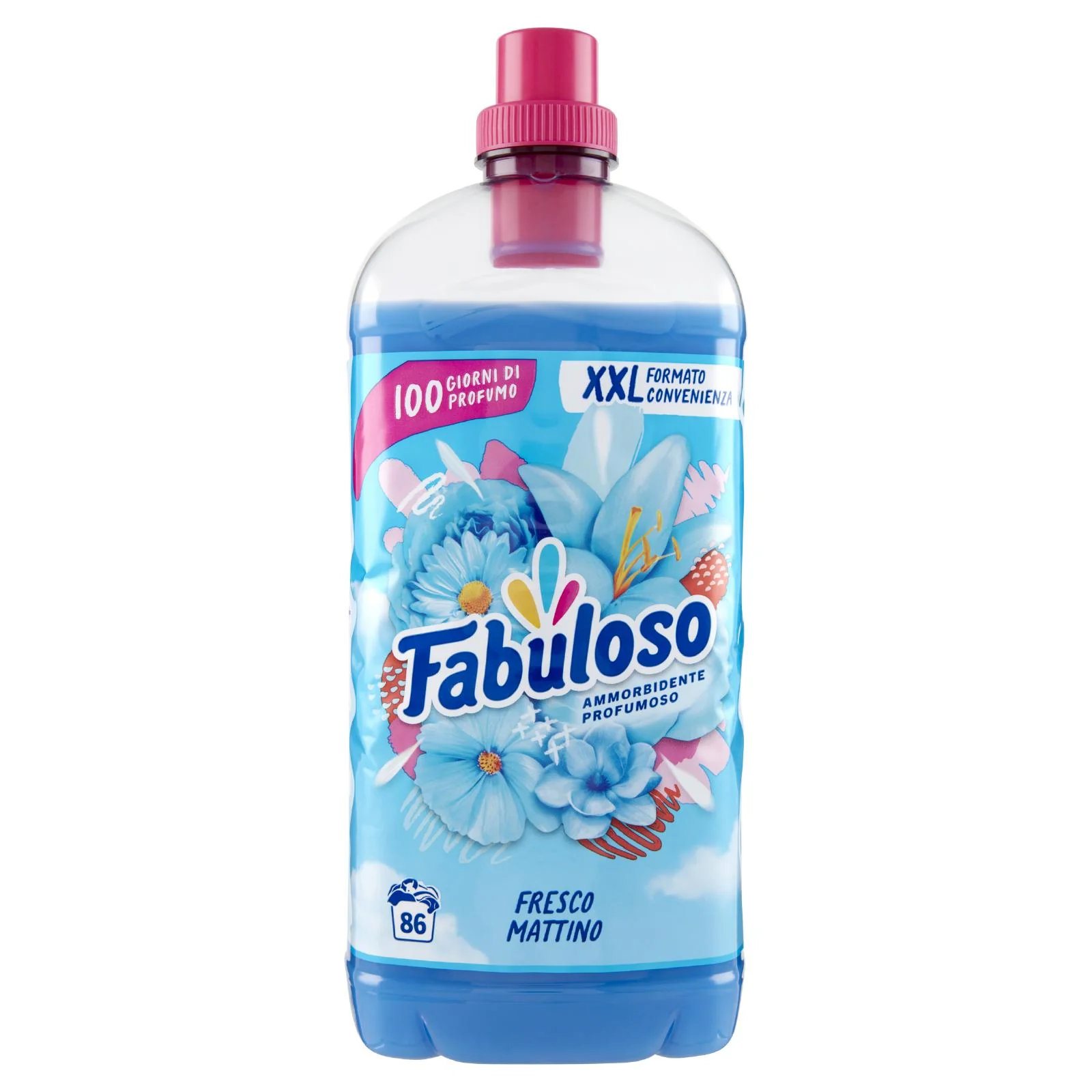 Fabuloso ammorbidente concentrato profumato Fresco Mattino 1,9 L