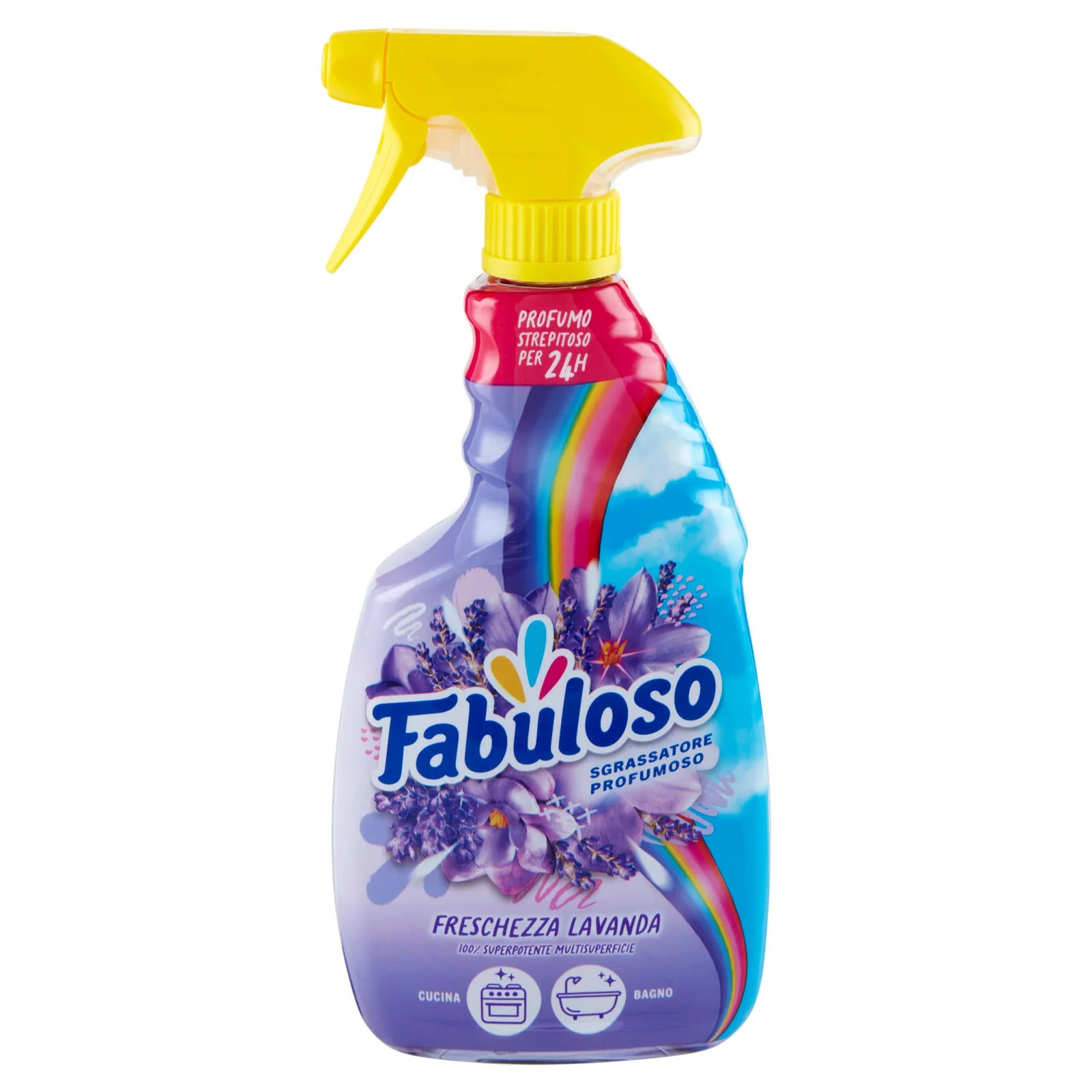 Fabuloso detersivo spray sgrassatore Freschezza Lavanda 600 ml - Image 2