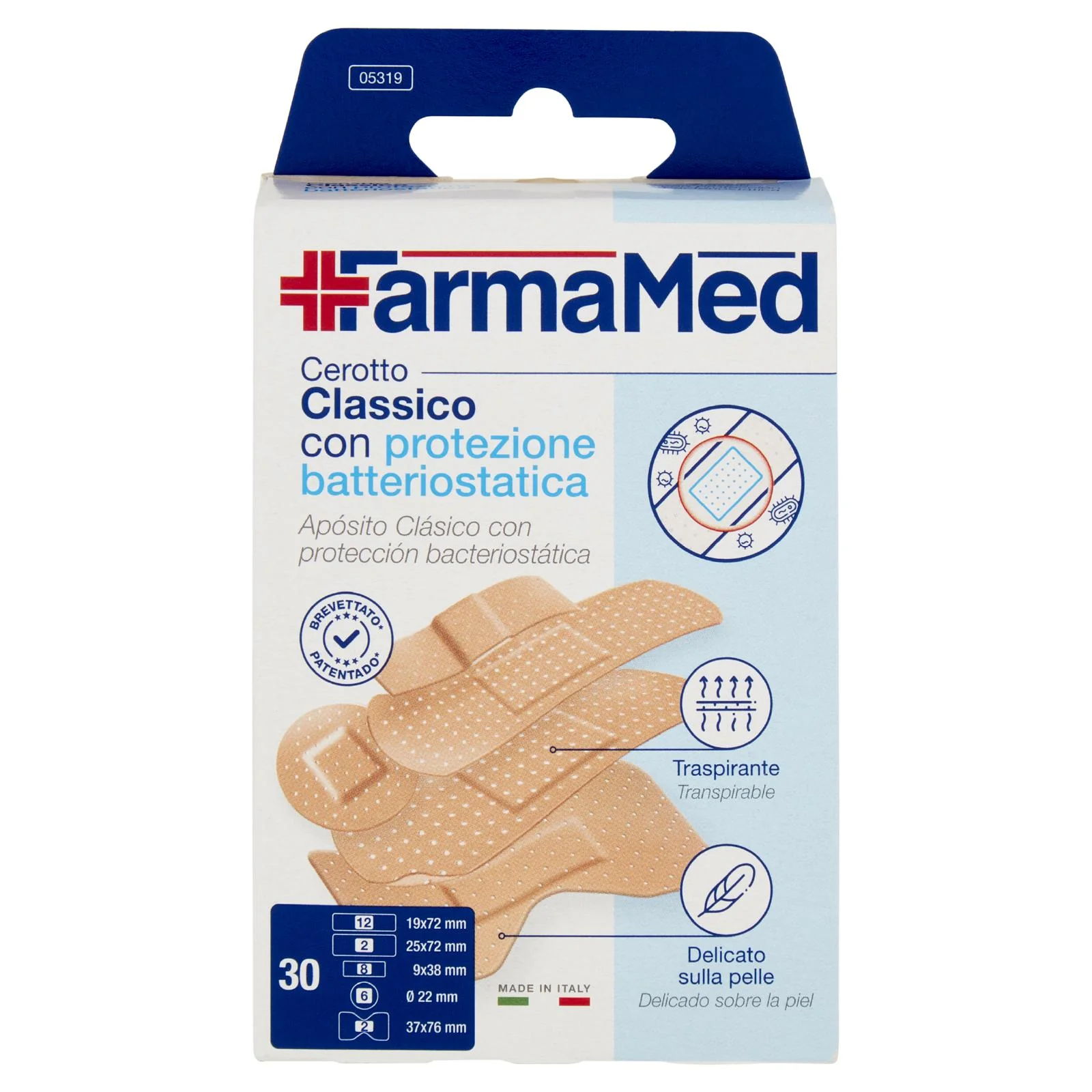 FarmaMed Cerotto Classico con protezione batteriostatica 30 pz - Image 3