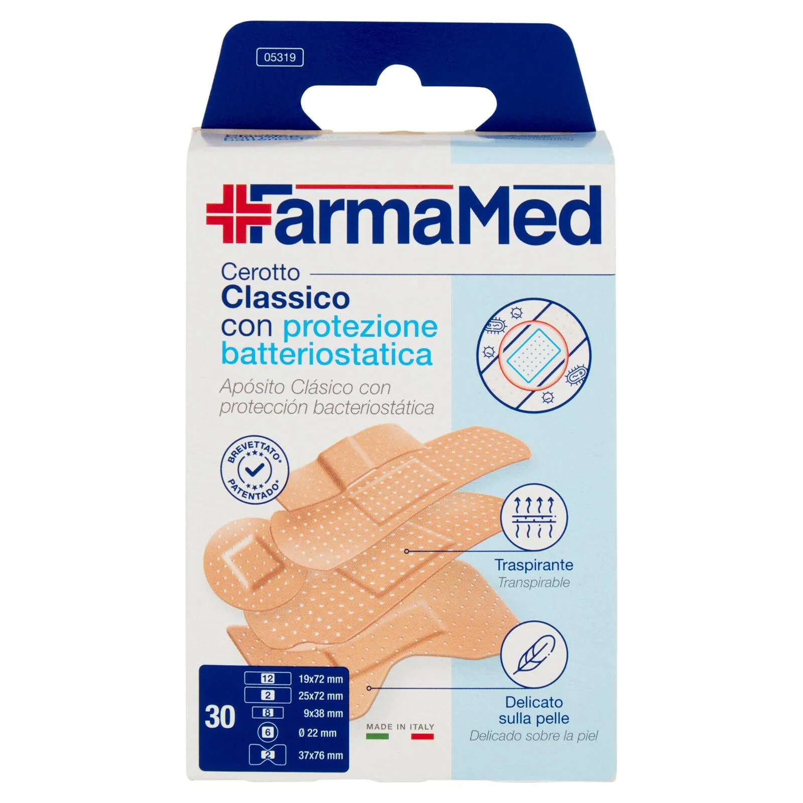 FarmaMed Cerotto Classico con protezione batteriostatica 30 pz - Image 4
