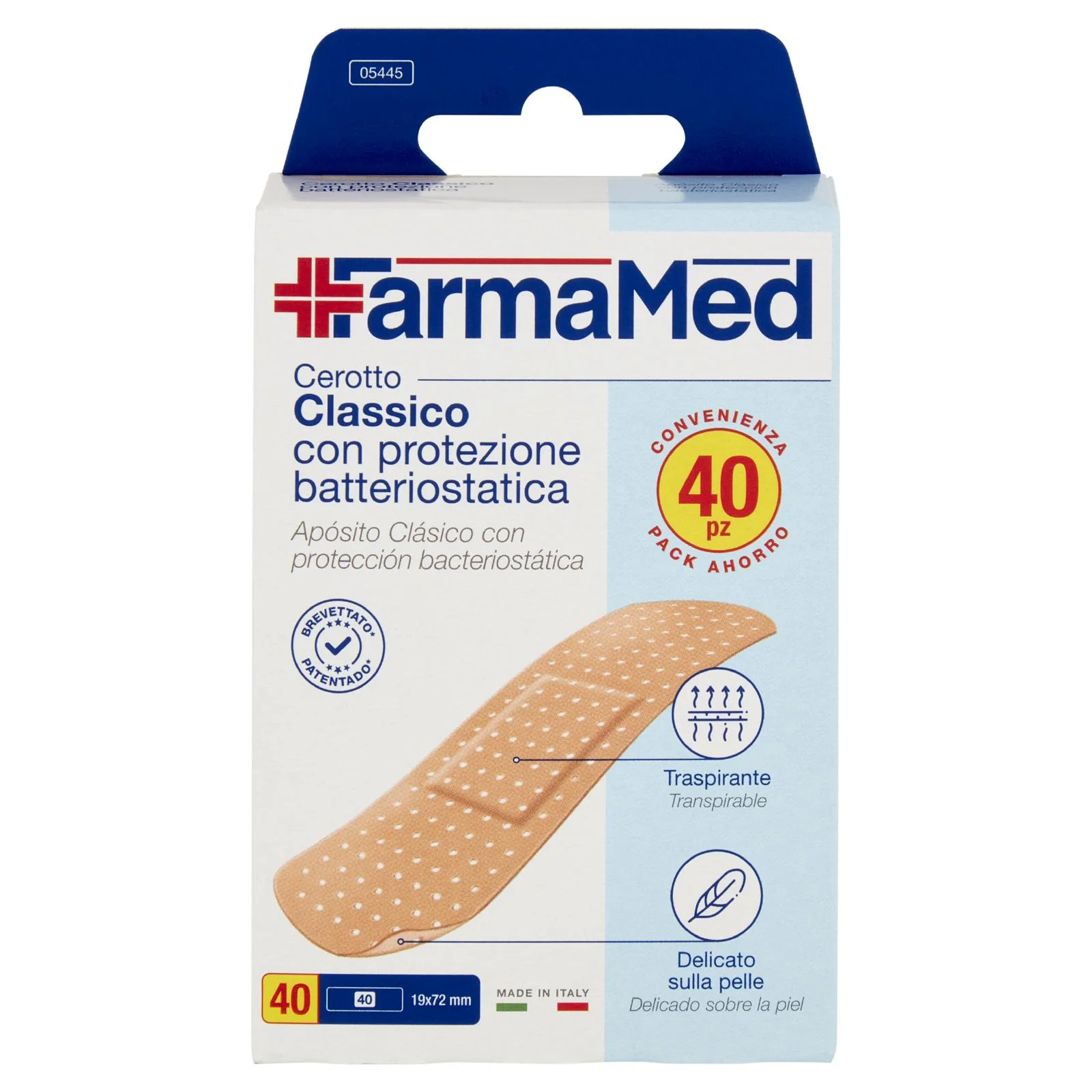 FarmaMed Cerotto Classico con protezione batteriostatica 40 pz - Image 3