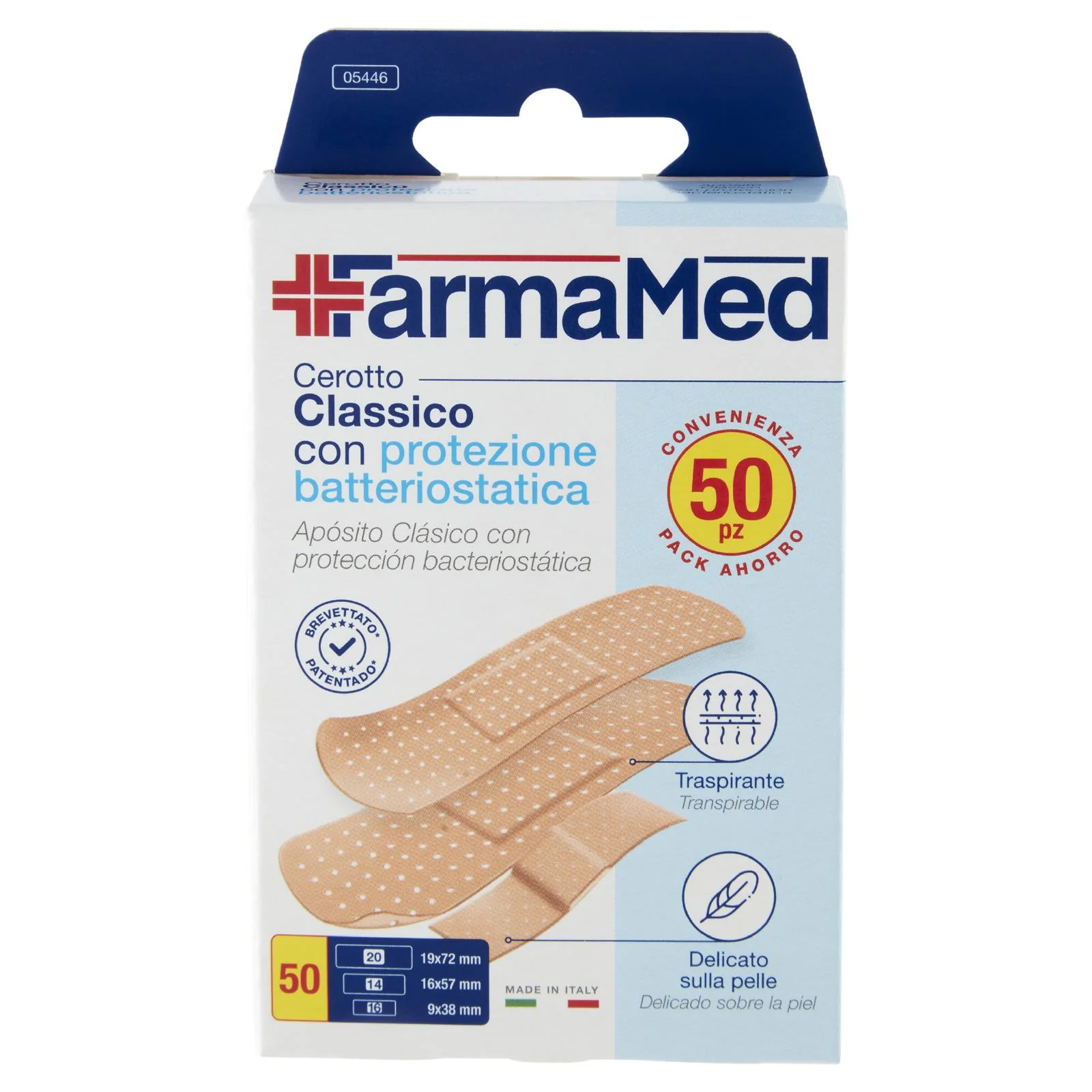 FarmaMed Cerotto Classico con protezione batteriostatica 50 pz - Image 4