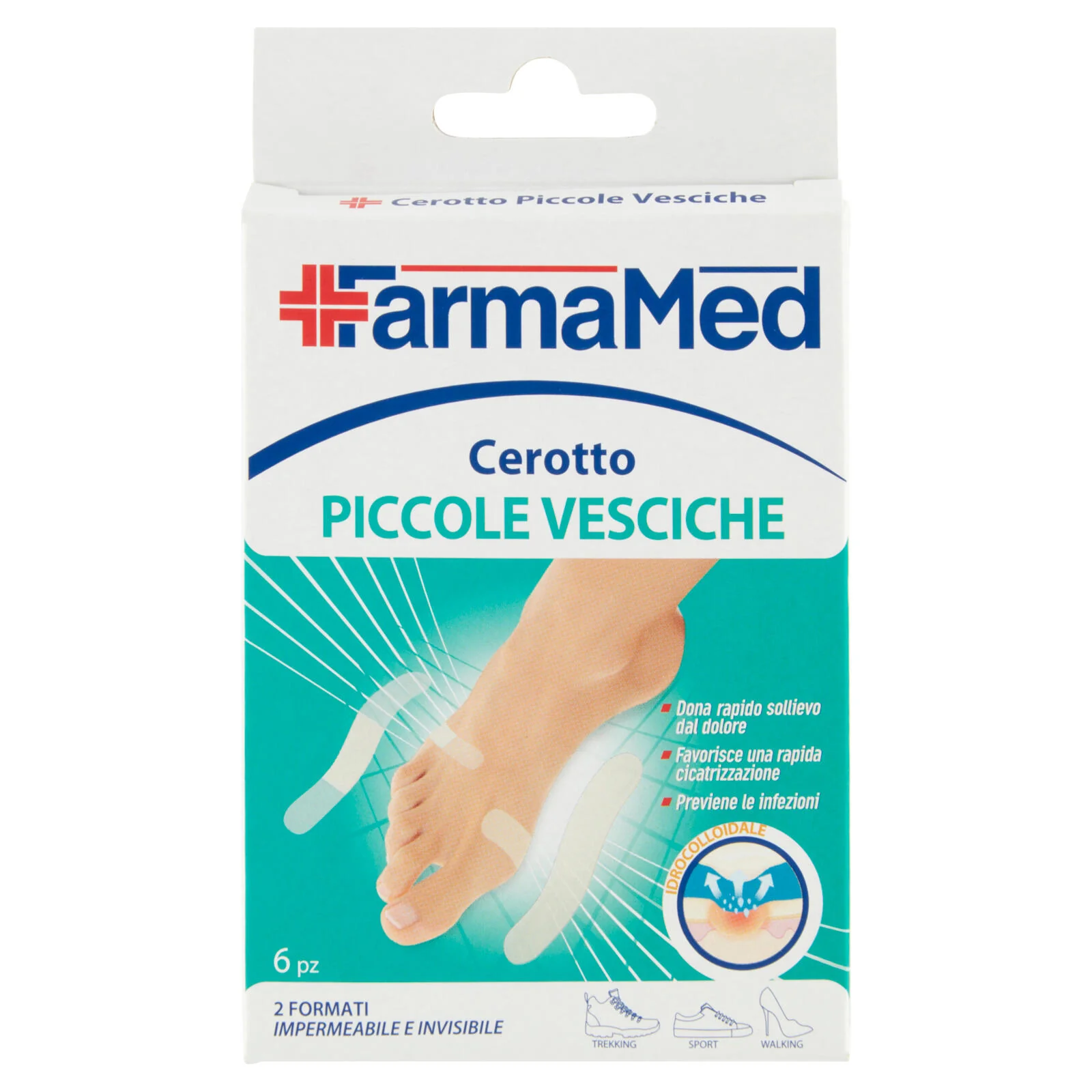 FarmaMed Cerotto Piccole Vesciche 2 Formati 6 pz - Image 2