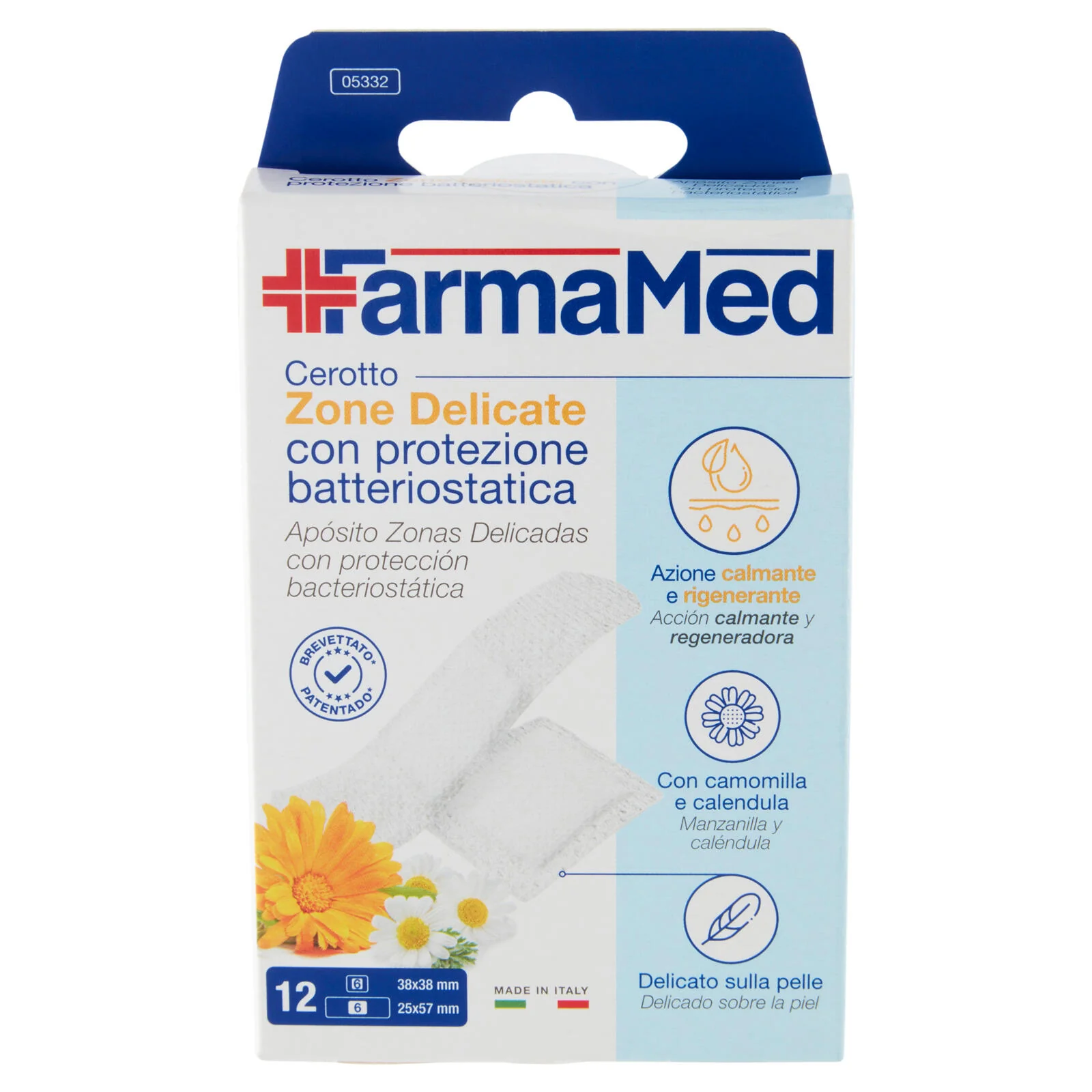FarmaMed Zone Delicate con protezione batteriostatica 12 pz - Image 2
