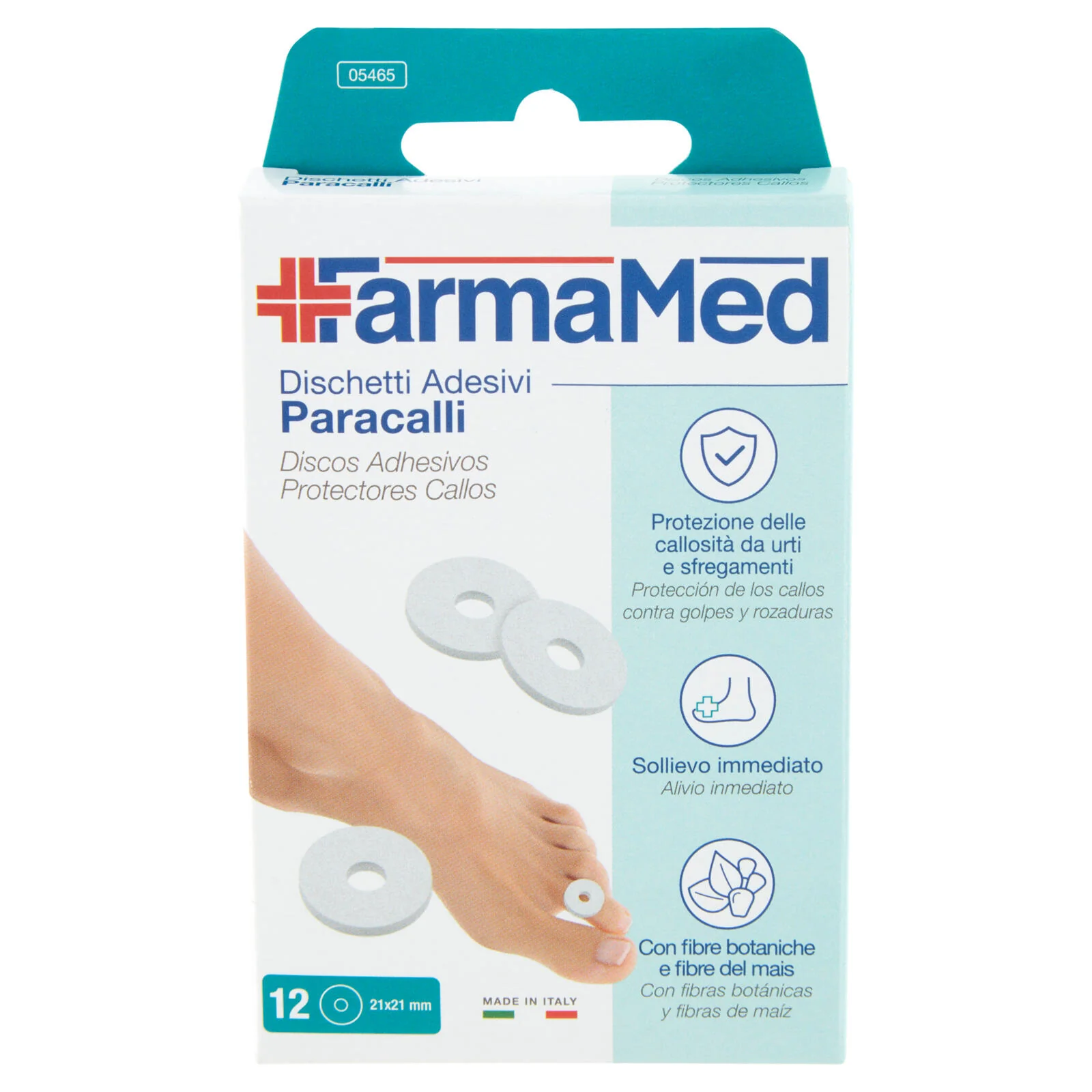 FarmaMed Dischetti Adesivi Paracalli 12 pz - Image 2