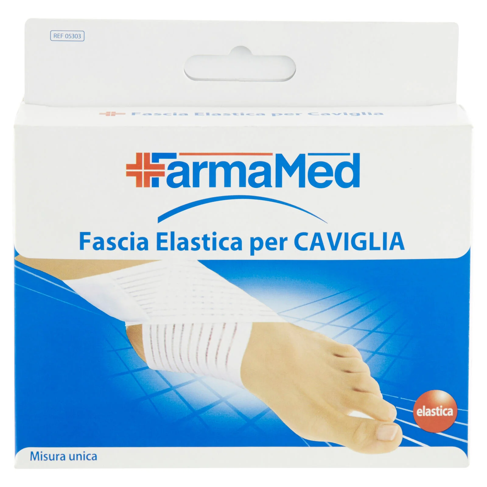FarmaMed Fascia Elastica per Caviglia Misura unica - Image 2