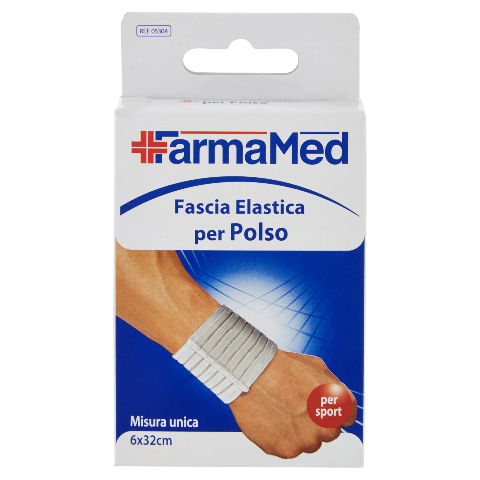 FarmaMed Fascia Elastica per Polso Misura unica 6x32 cm - Image 2