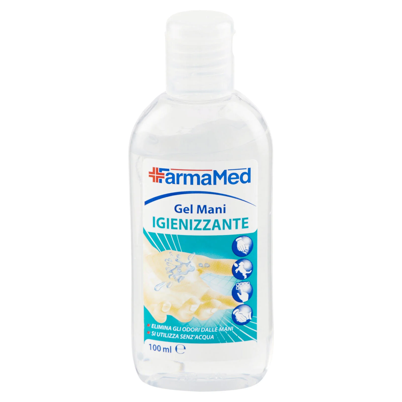 FarmaMed Gel Mani Igienizzante 100 ml - Image 2