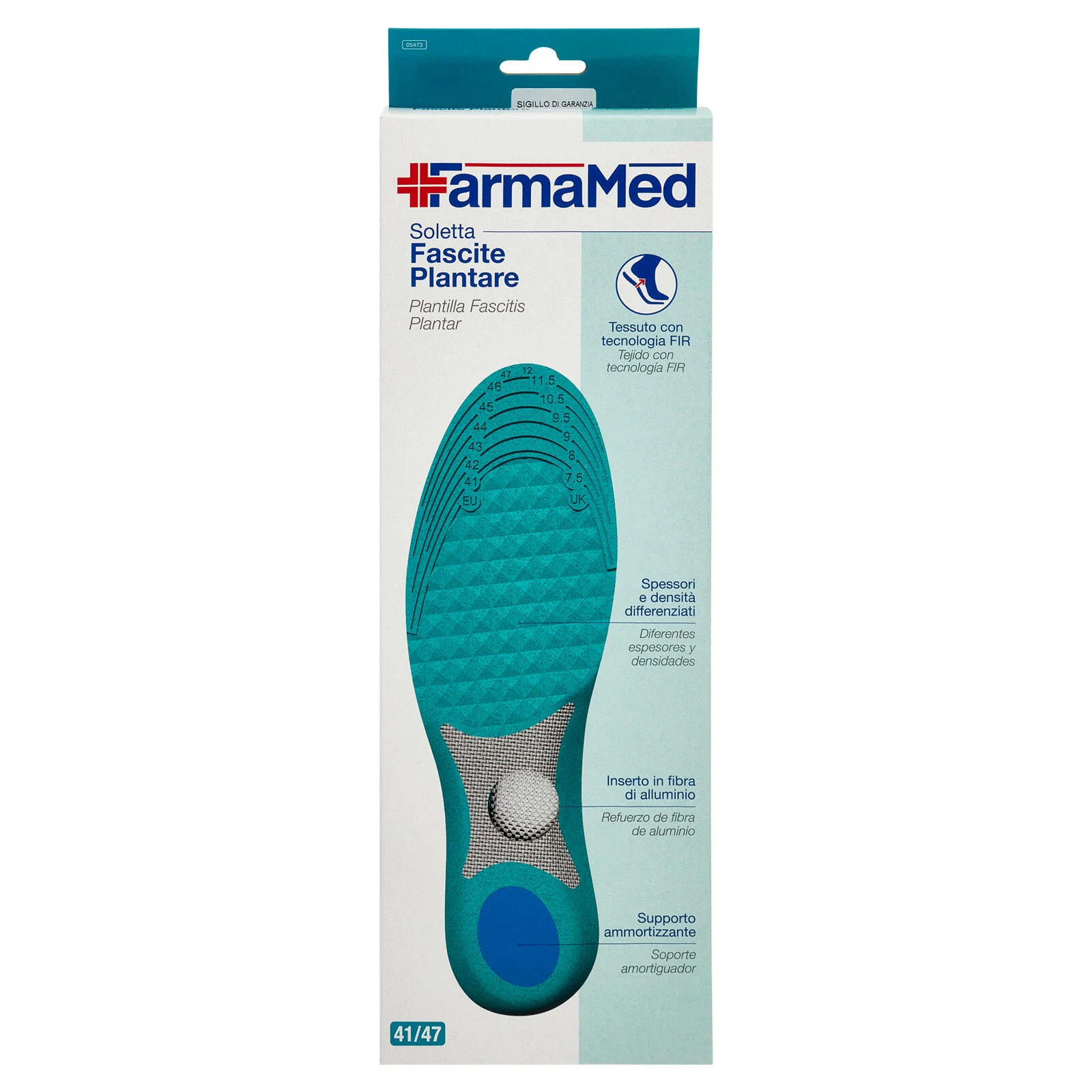 FarmaMed Soletta Fascite Plantare 41/47 - Image 2